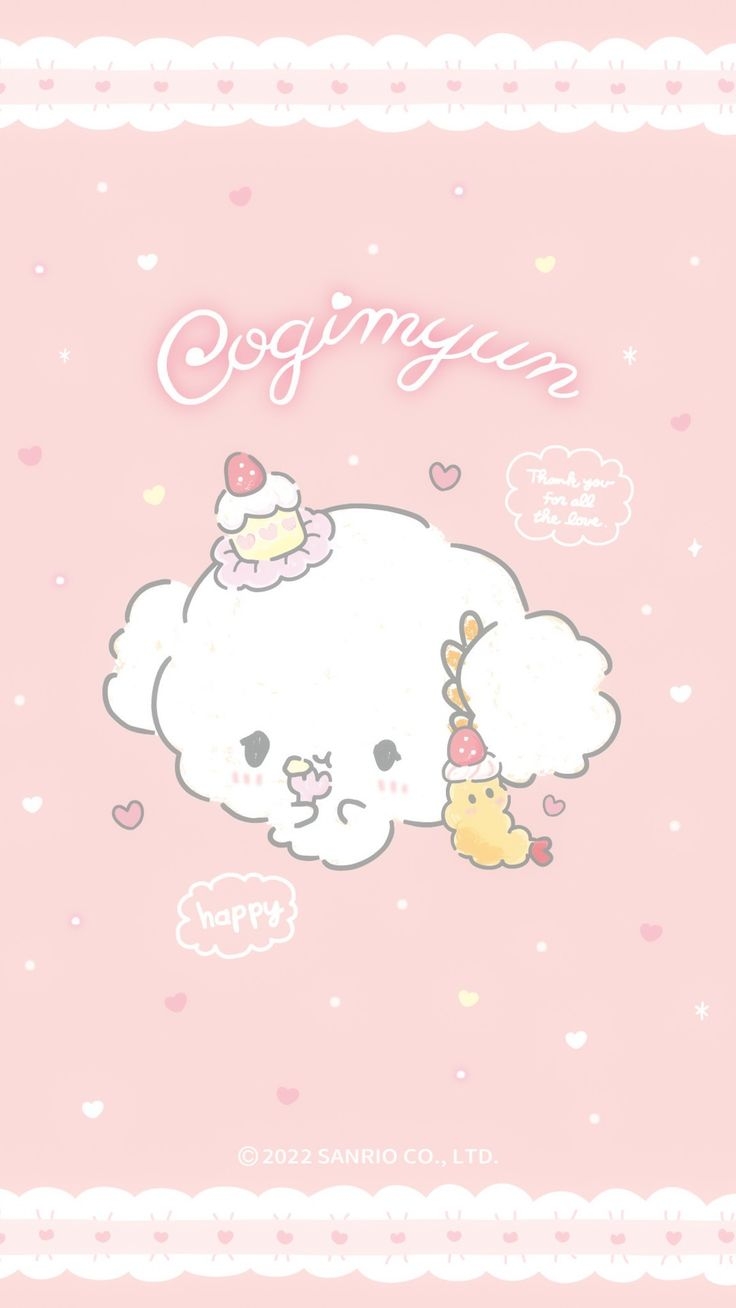 740x1310 Cogimyun. Sanrio, Cute wallpaper, Star wallpaper, Phone