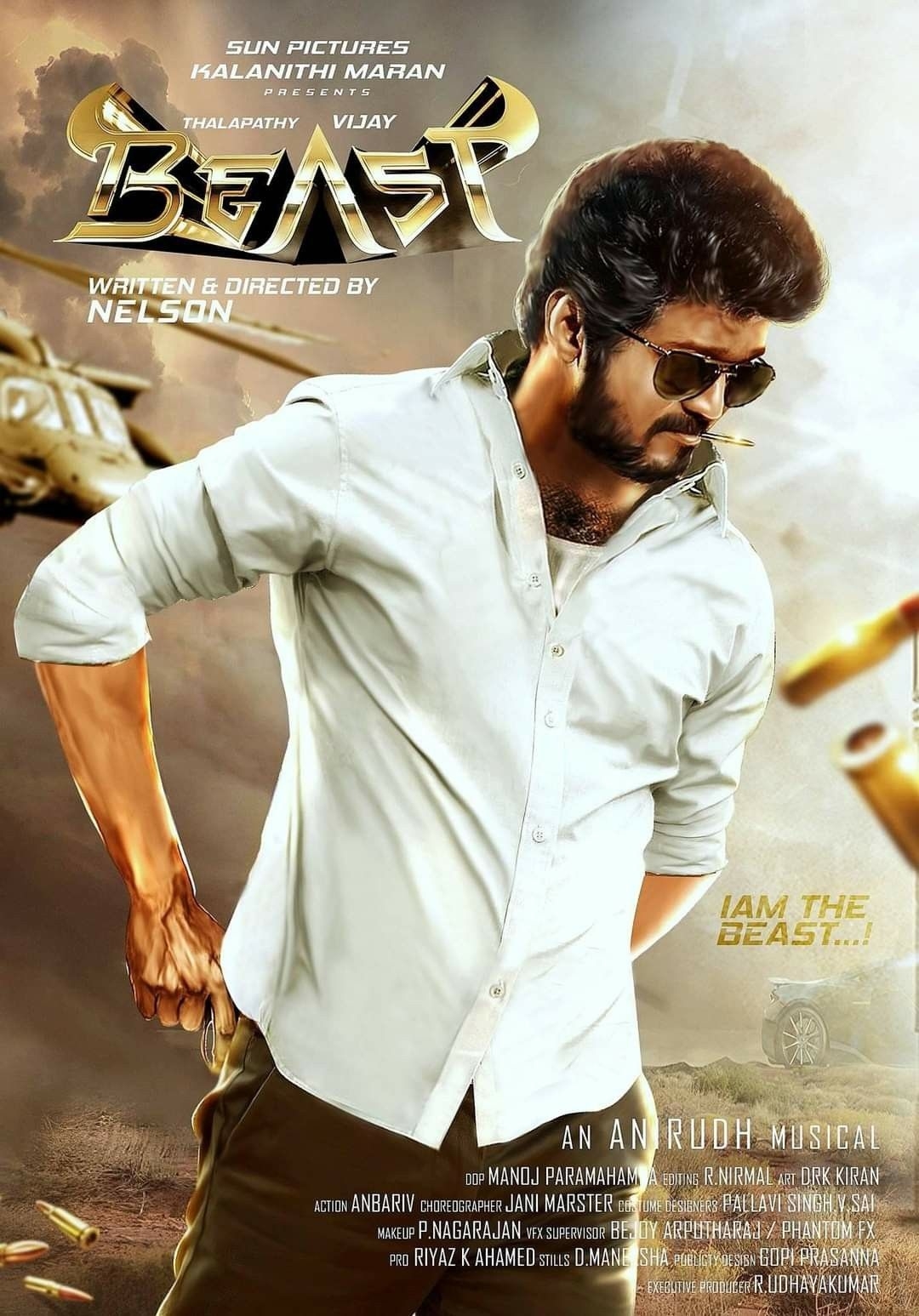 1080x1550 Vijay Beast Thalapathy Wallpaper Download, Phone