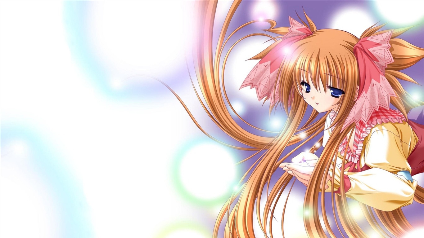 1370x770 Magical Girl Anime Design Widescreen Wallpaper2012, Desktop