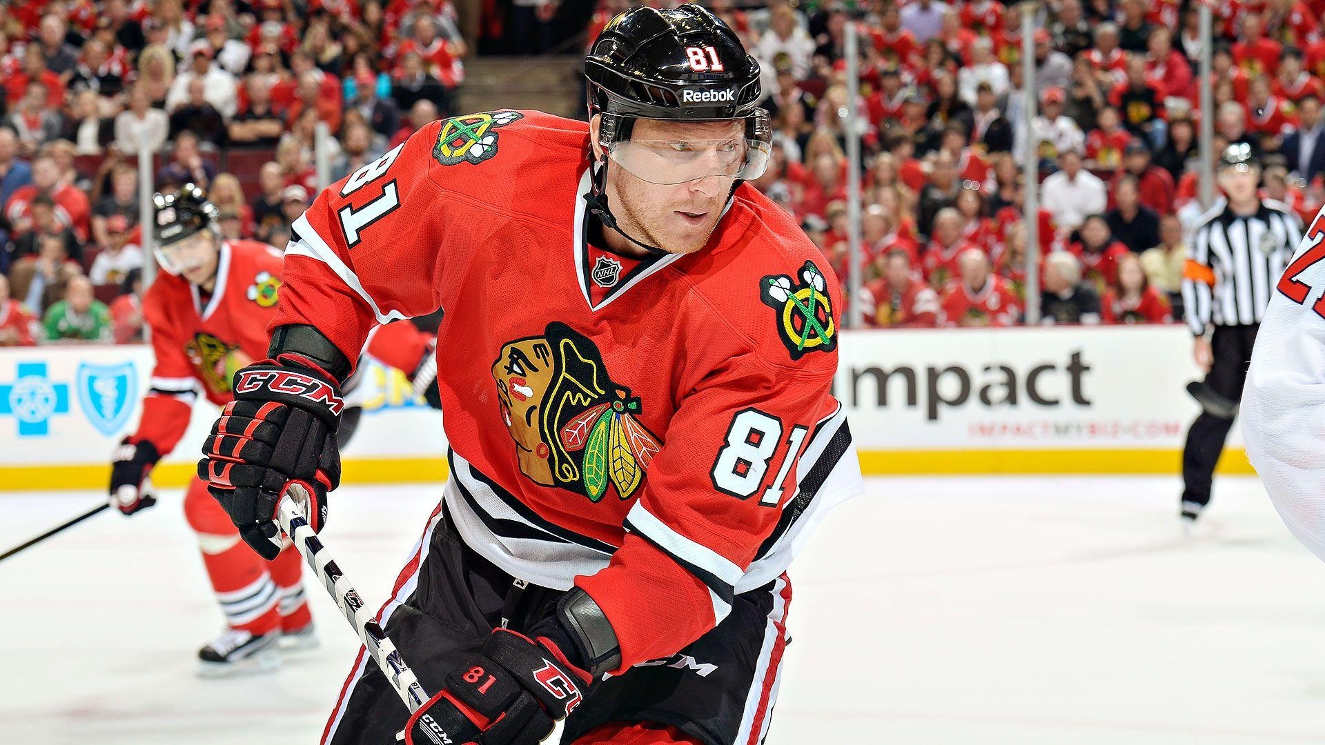 1920x1080 Marian Hossa of Chicago Blackhawks out again Monday, Desktop