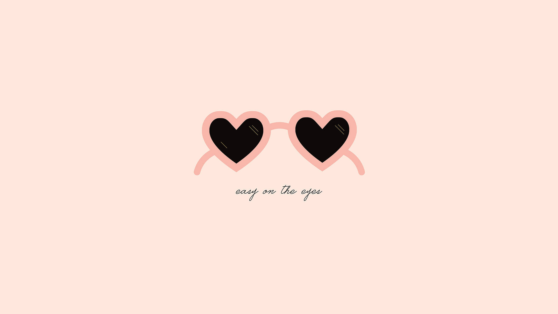 1920x1080 Download Pink Heart Shaped Sunglasses For February Wallpaper, Desktop