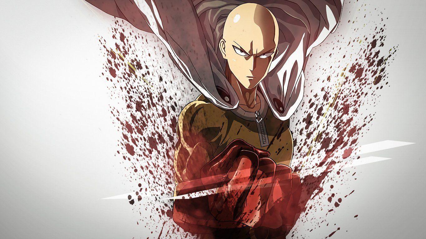 1370x770 Anime One Punch Man Saitama (One Punch Man) Wallpaper. One Punch, Desktop