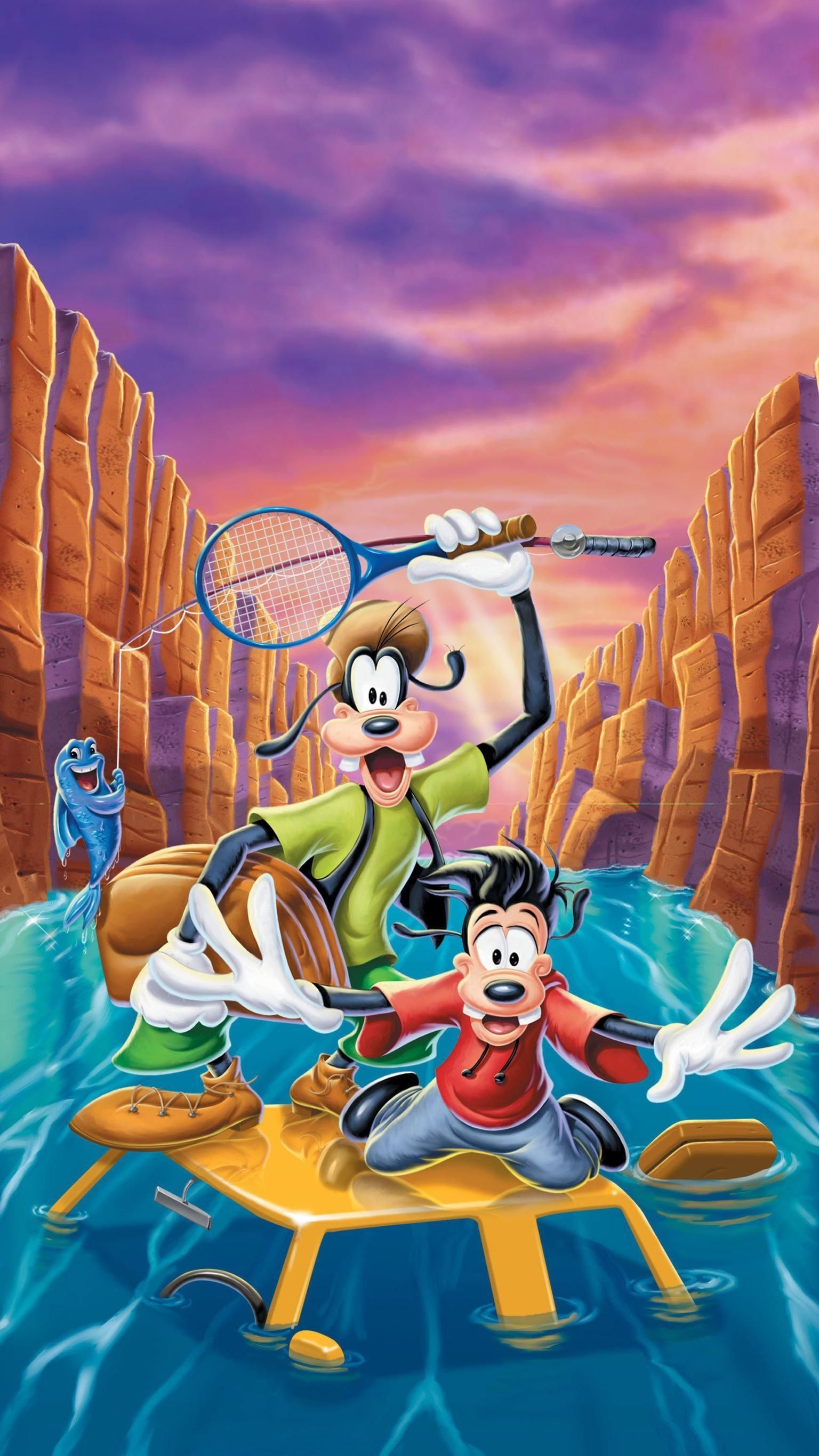 1540x2740 A Goofy Movie (1995) Phone Wallpaper. Moviemania. Goofy movie, Goofy disney, Disney art, Phone