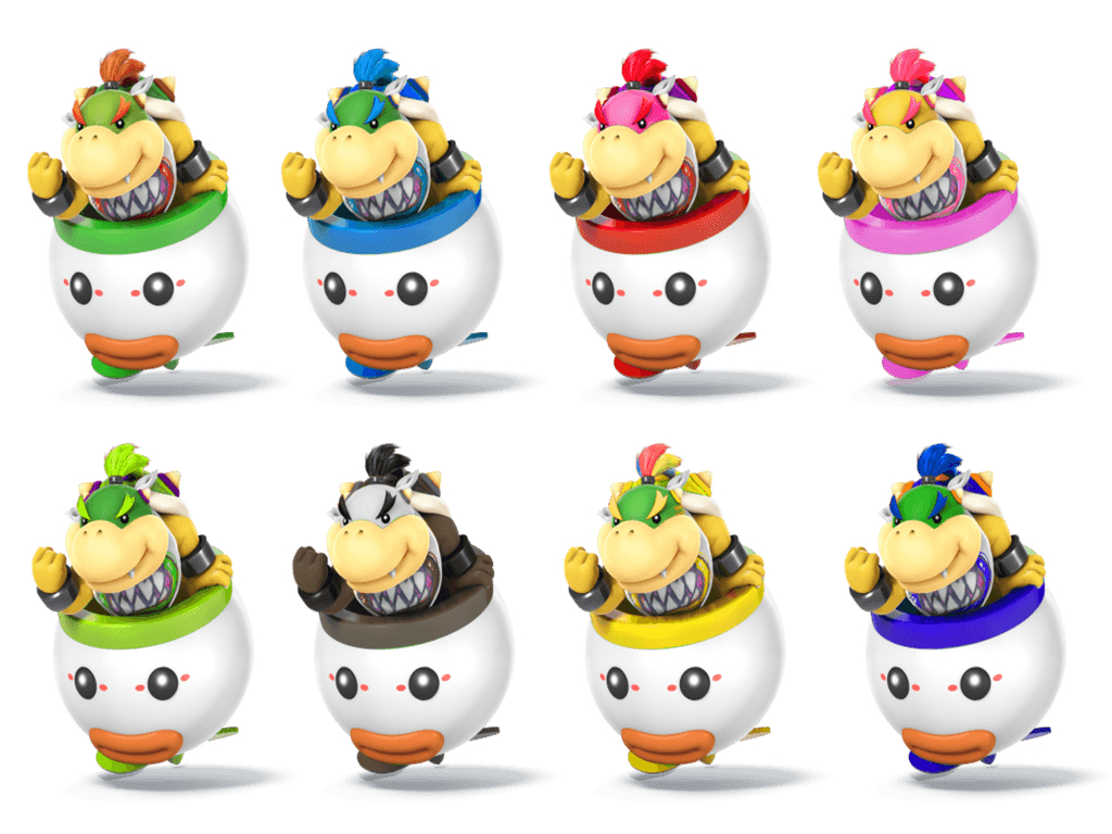 1030x770 Bowser Jr Collor Palett By That One Leo, Desktop