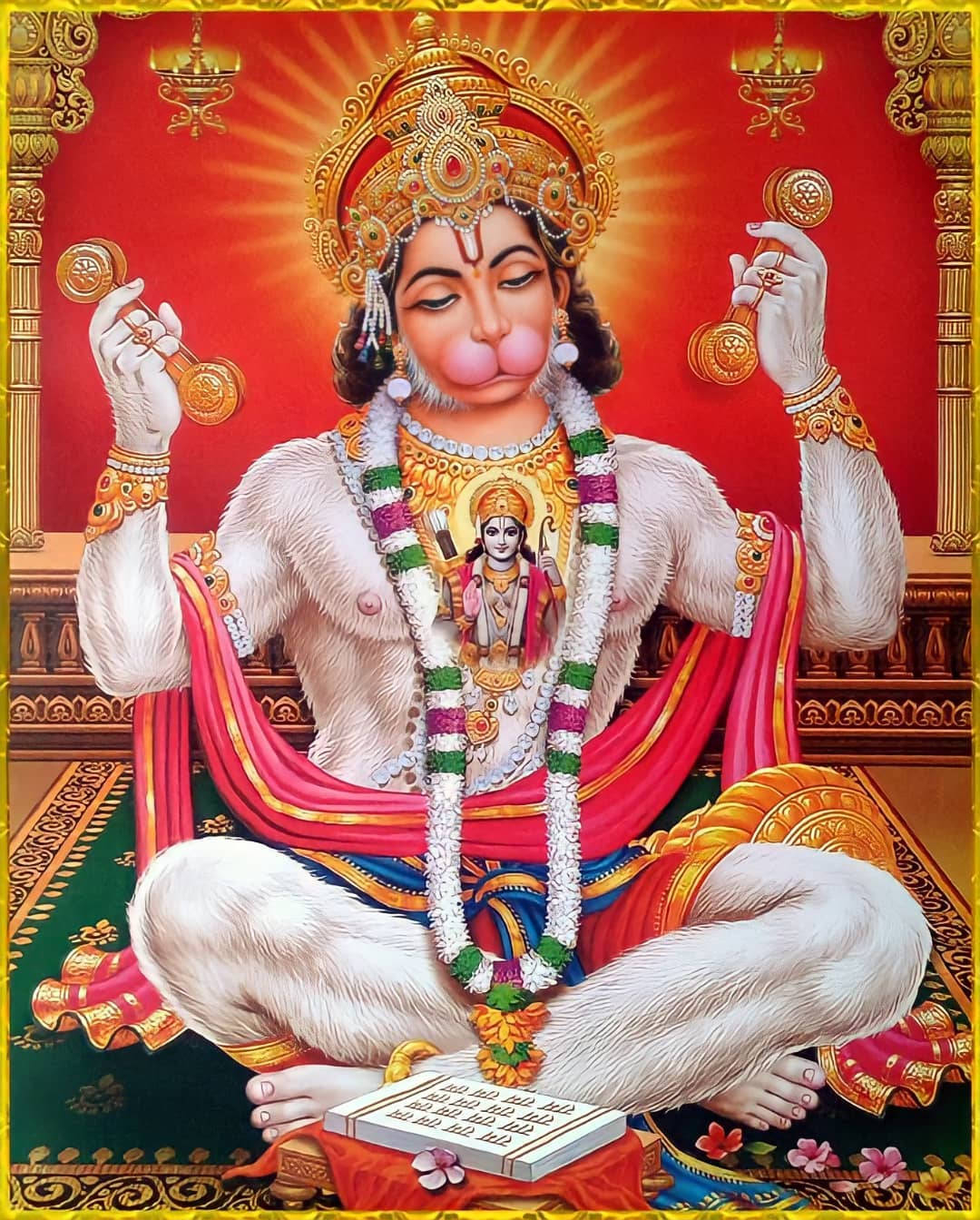 1080x1350 Hanuman Art Wallpaper, Phone