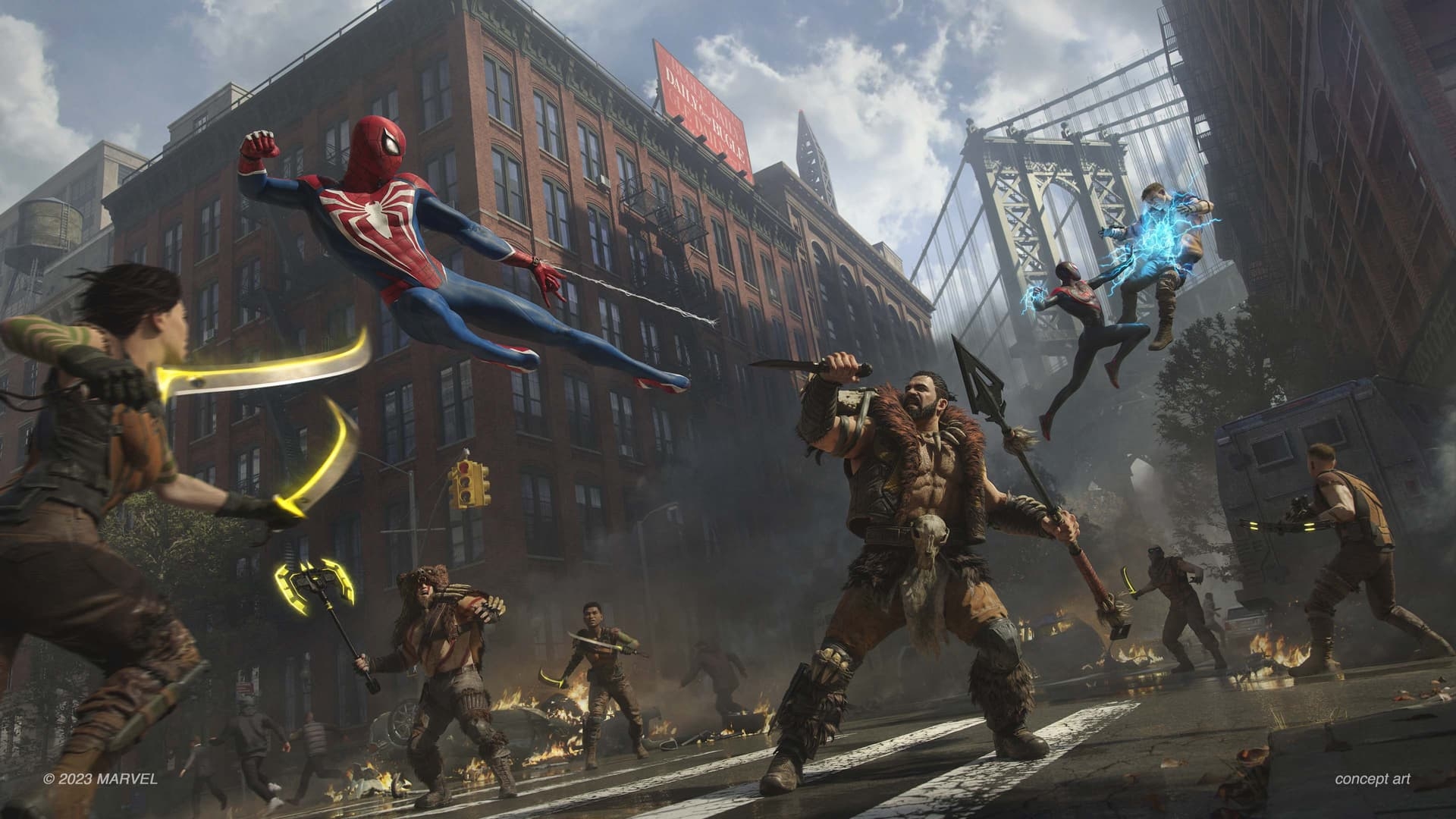 1920x1080 Marvel's Spider Man 2 Arrives Only On PS5 October 20, Desktop