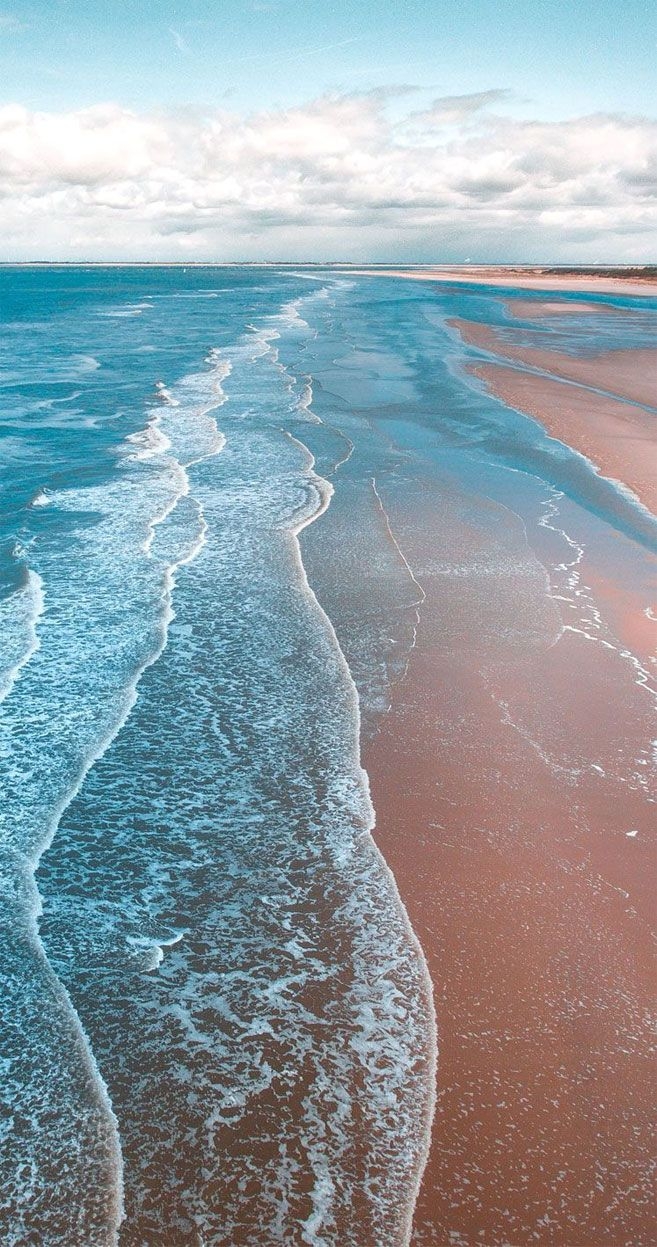 660x1250 Blue sea and clean beach iphone wallpaper, best beach iphone, Phone