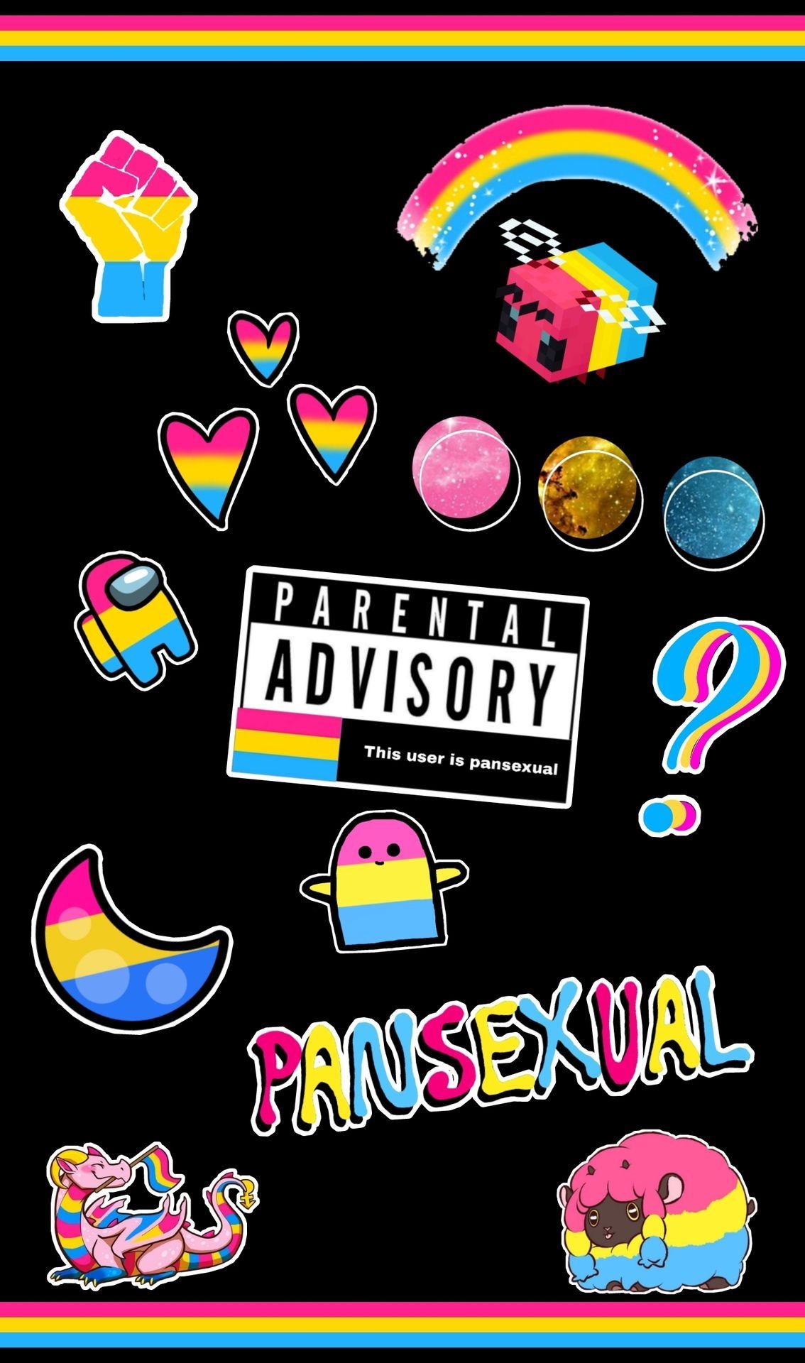 1140x1920 ♡ The Book of Pride ♡, Pansexual, Phone