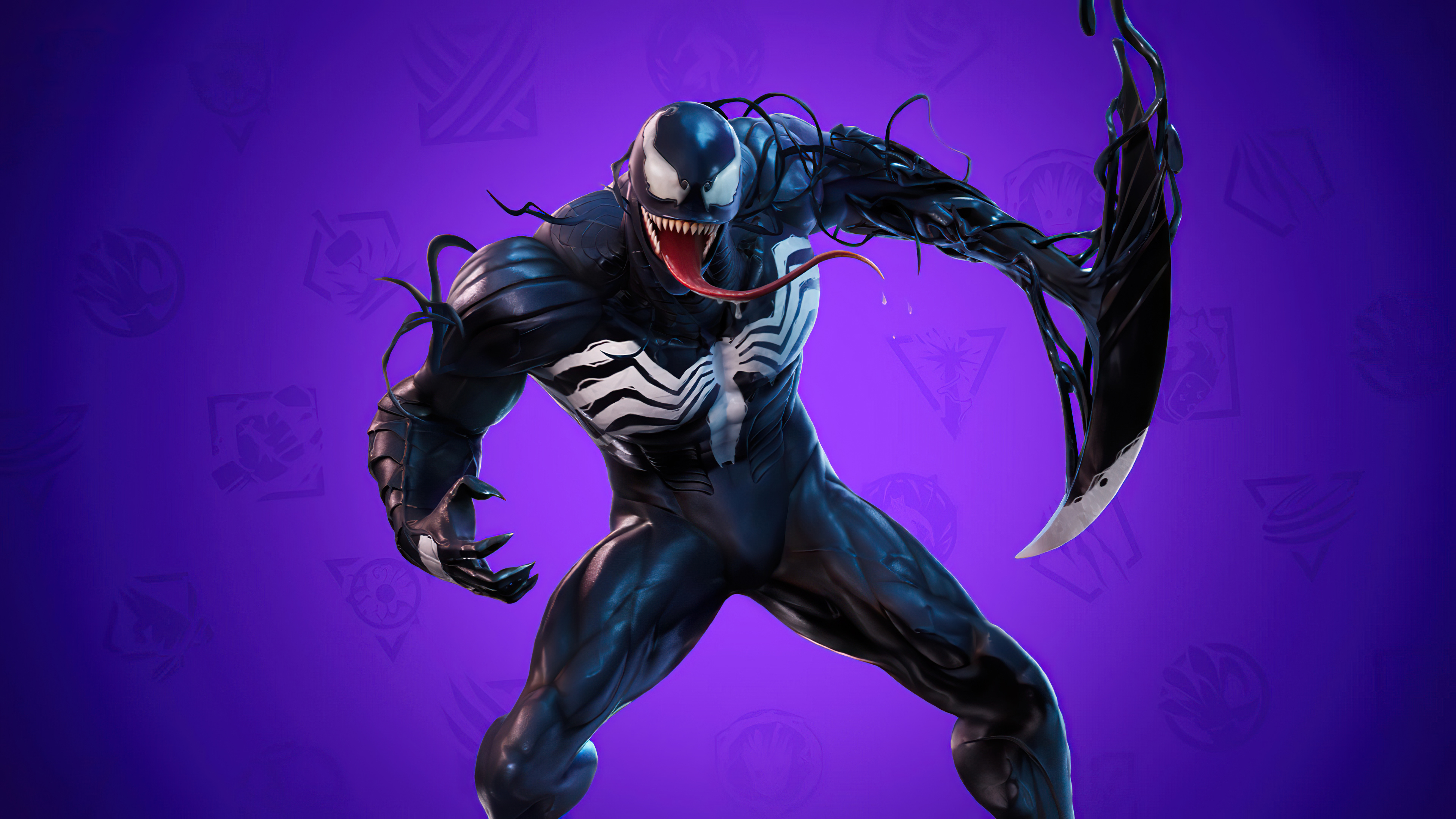 3840x2160 Wallpaper 4k Fortnite Marvel Series Venom 4k Wallpaper, Desktop