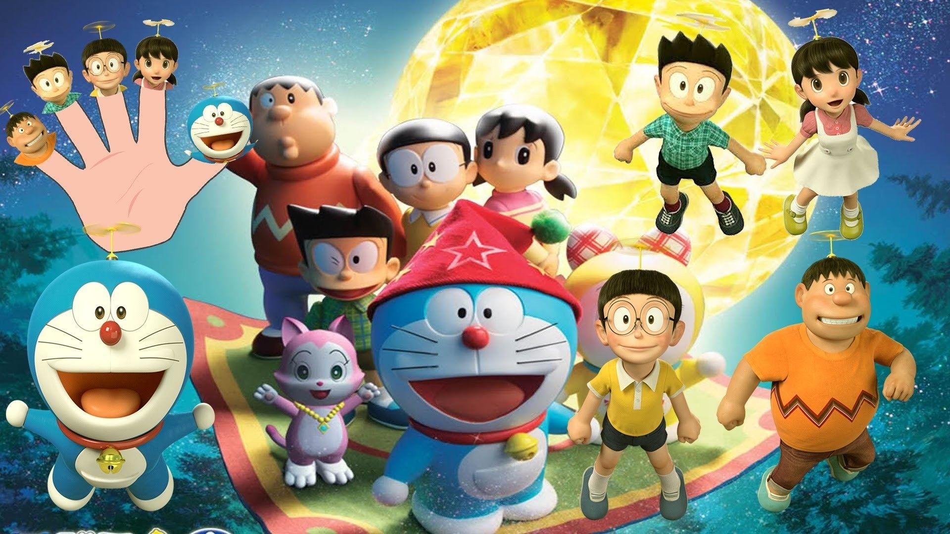 1920x1080 Doraemon 3D Wallpaper 2018, Desktop