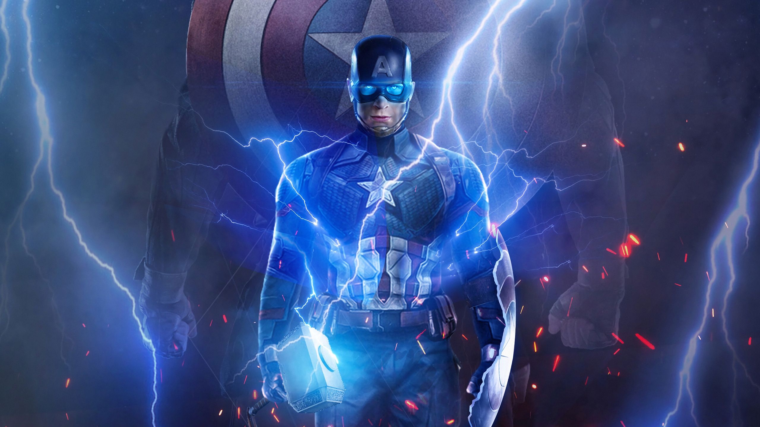 2560x1440 Captain America Worthy, HD Superheroes, 4k Wallpaper, Image, Desktop