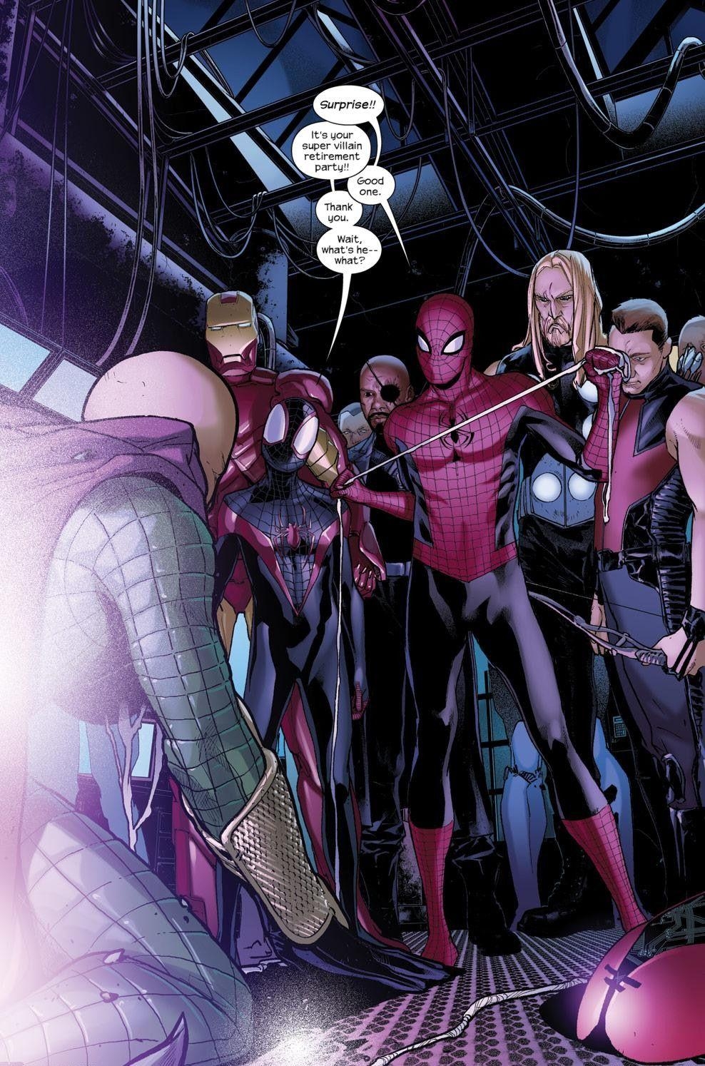 990x1500 Spider Men And The Ultimates Vs. Mysterio. Comics, Phone