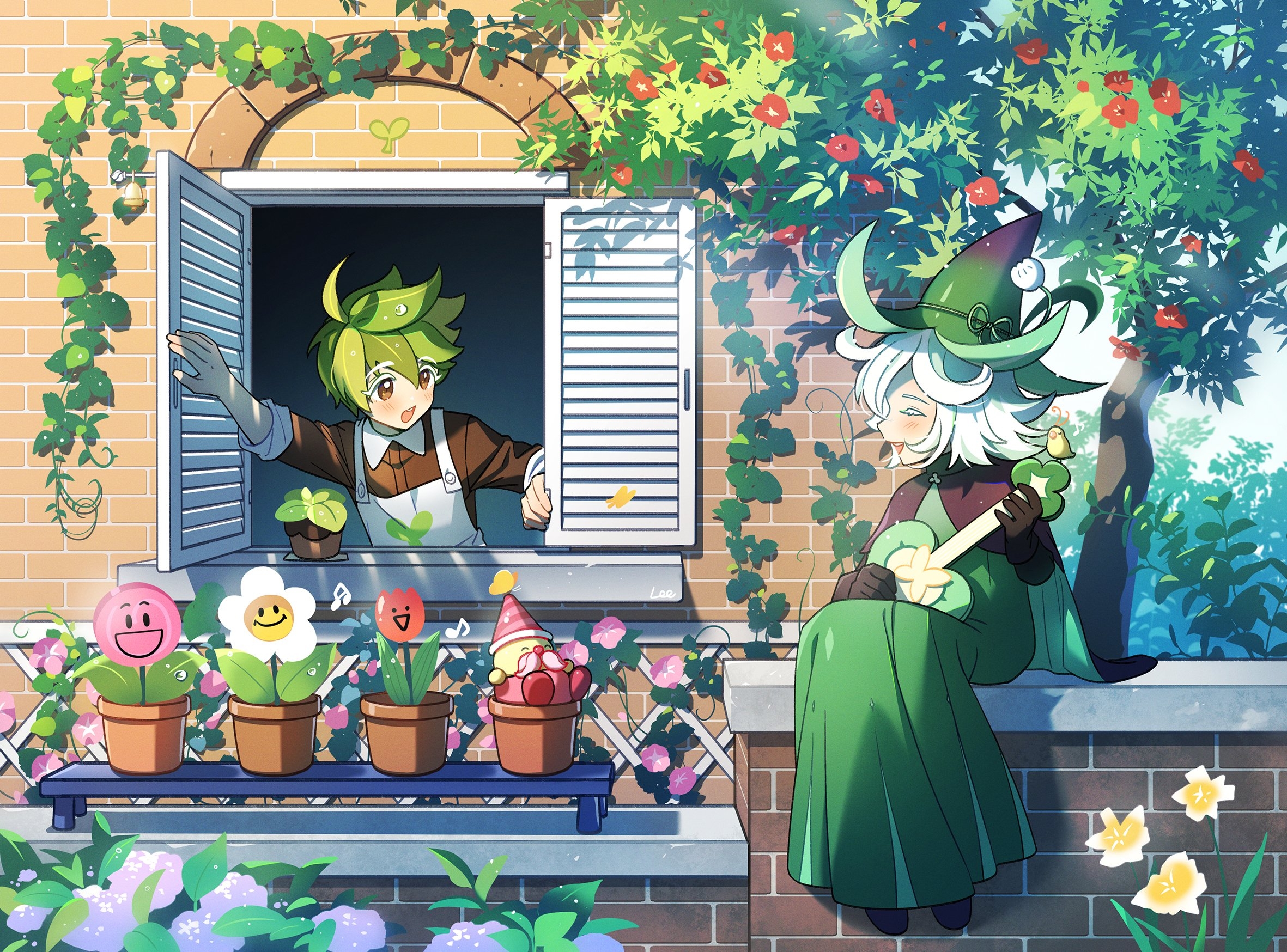 2370x1750 Clover Cookie Background Image and Wallpaper, Desktop