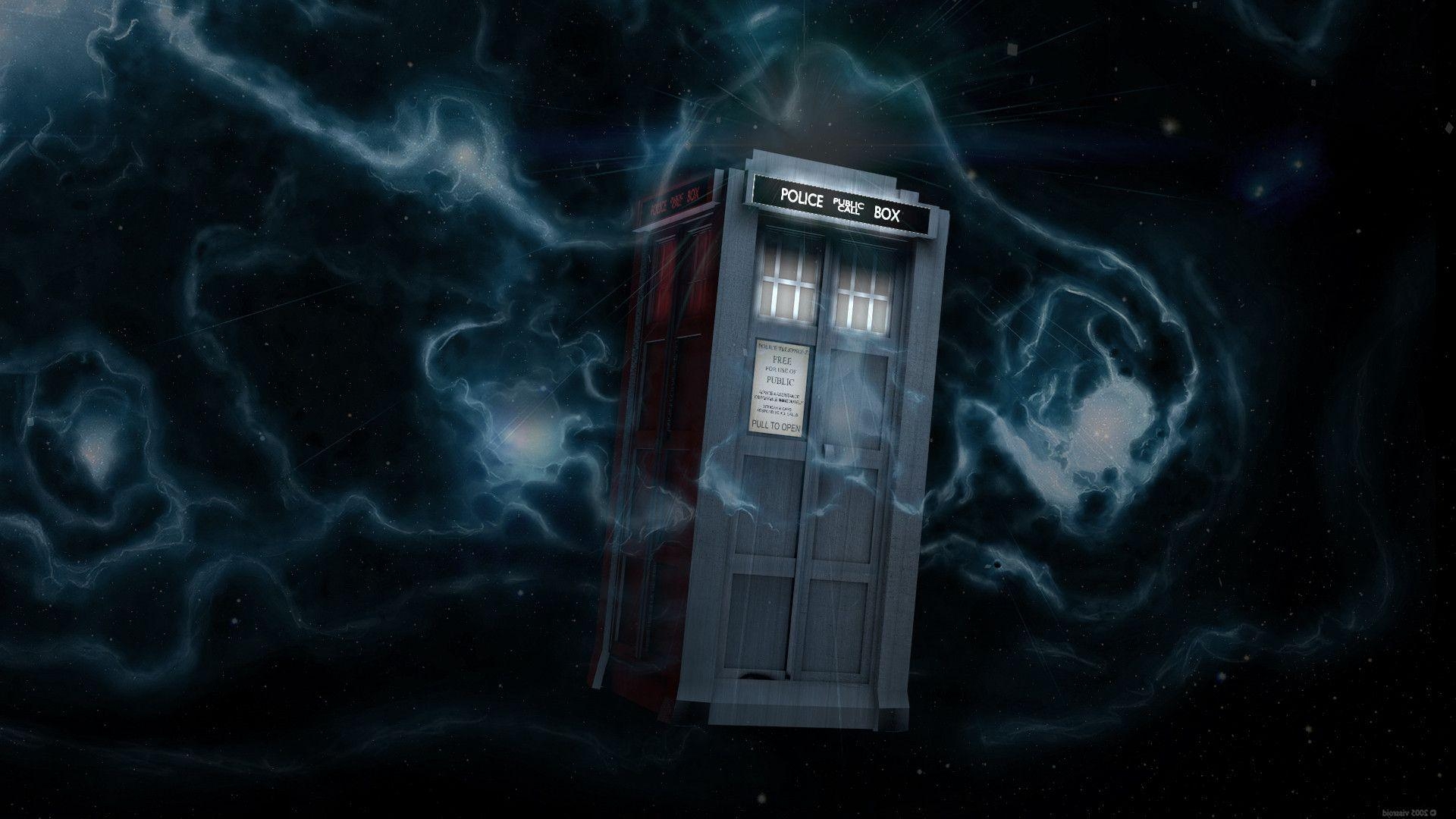 1920x1080 Dark Tardis Wallpaper, Desktop