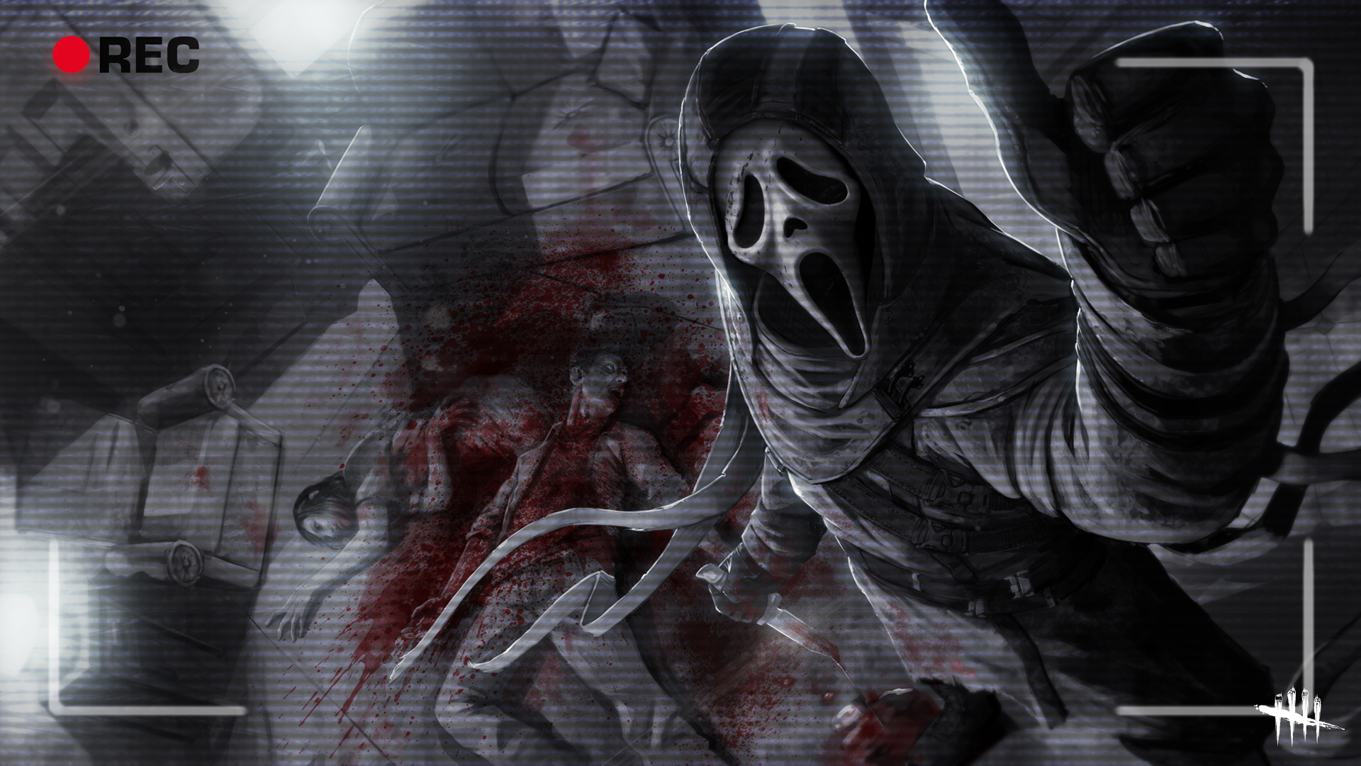 1920x1080 horror, video games, video game art, ghostface, Dead by Daylight, Scream Gallery HD Wallpaper, Desktop