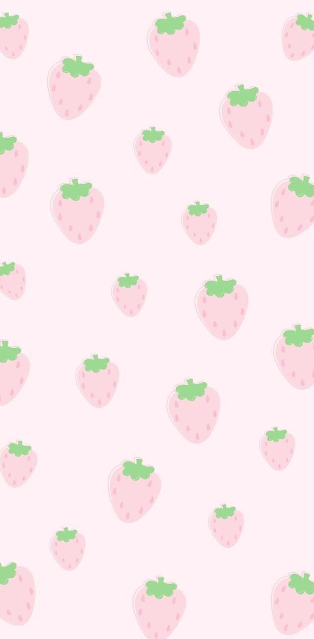 630x1280 strawberry wallpaper wallpaper, Phone