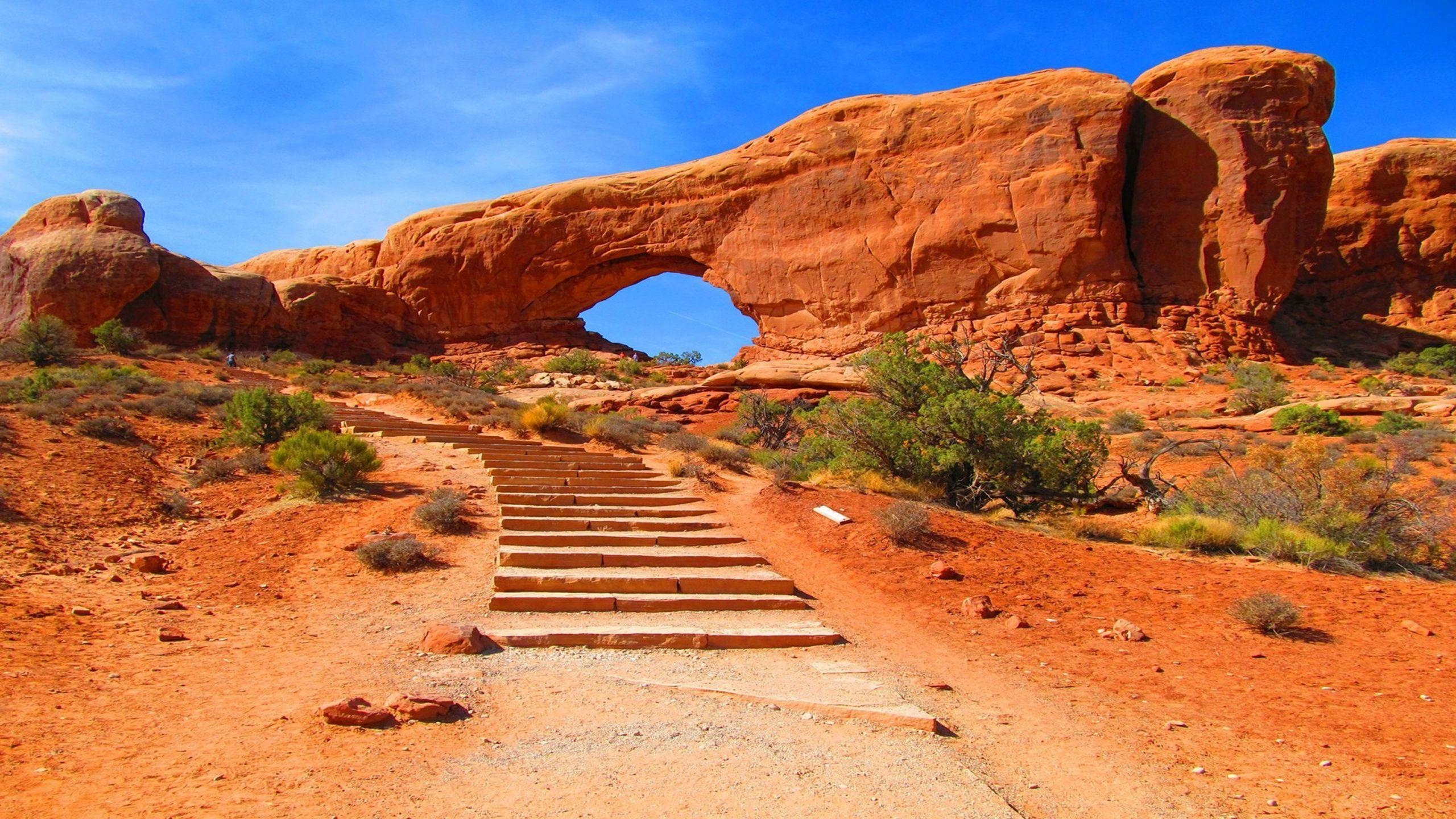 2560x1440 Arches National Park Wallpaper, Desktop