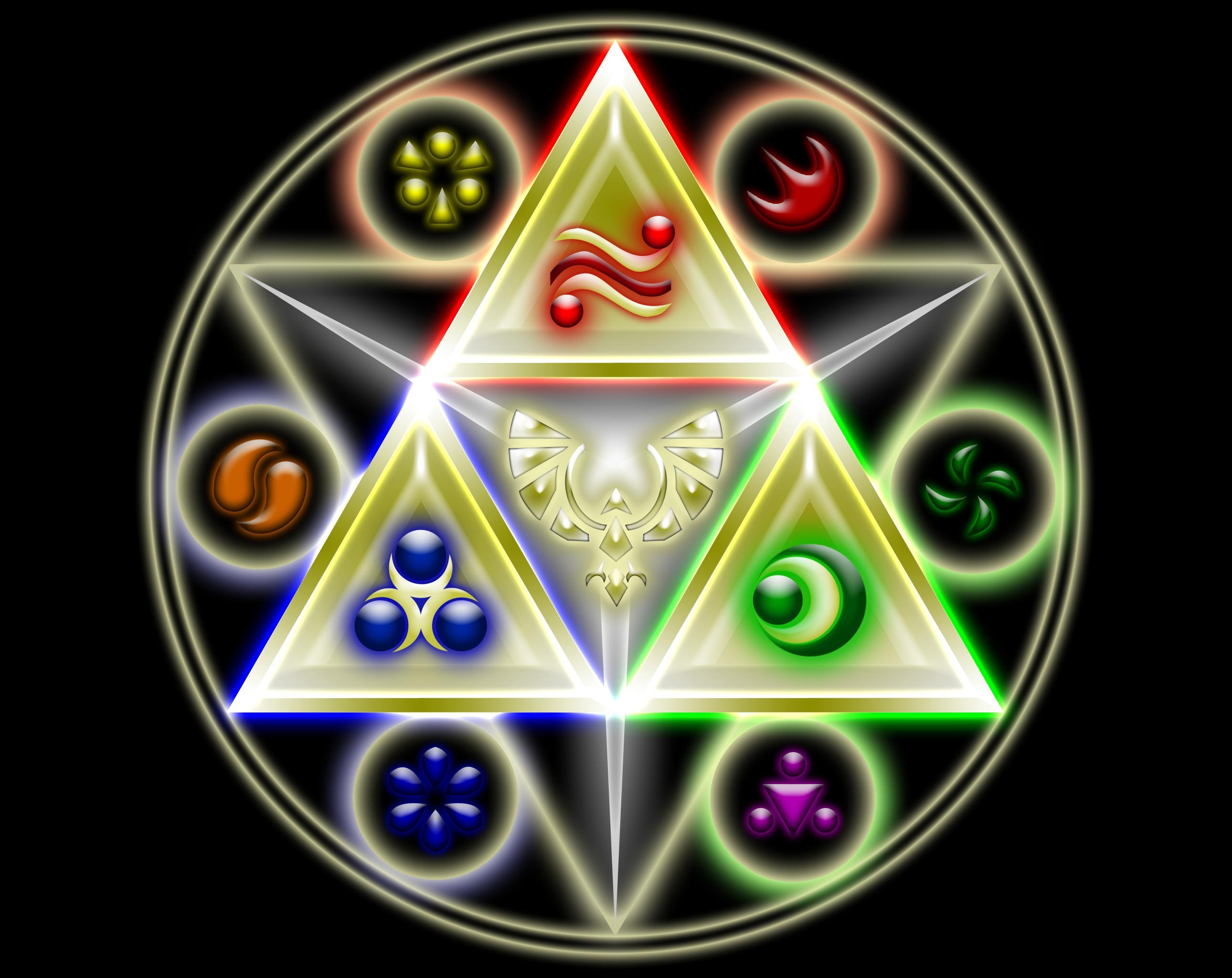 2580x2050 Zelda Ocarina of Time Wallpaper Triforce, Desktop