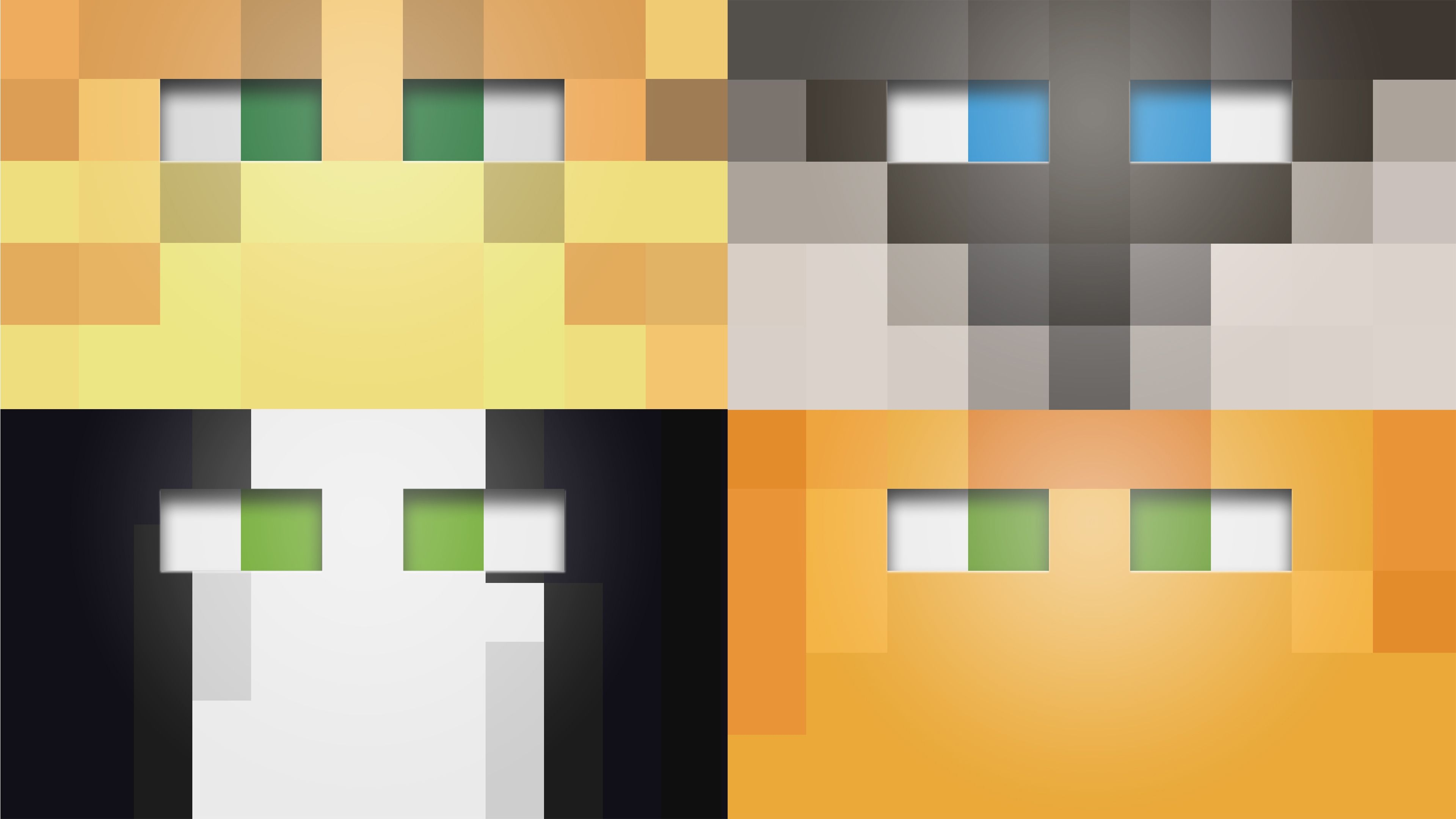 3840x2160 Minecraft cat wallpaper, Desktop