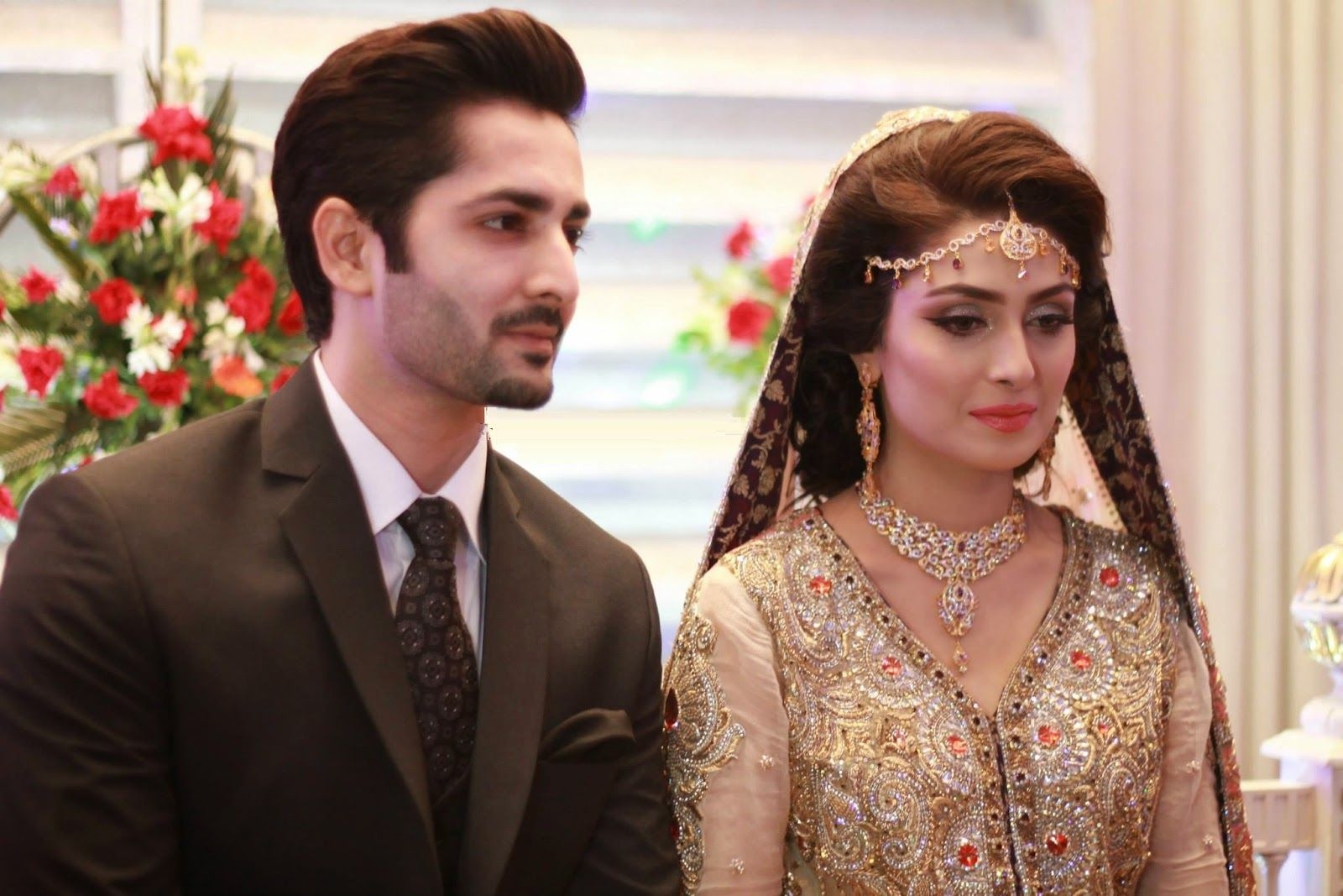 1600x1070 All 4u HD Wallpaper Free Download, Ayeza Khan and Danish Taimoor, Desktop