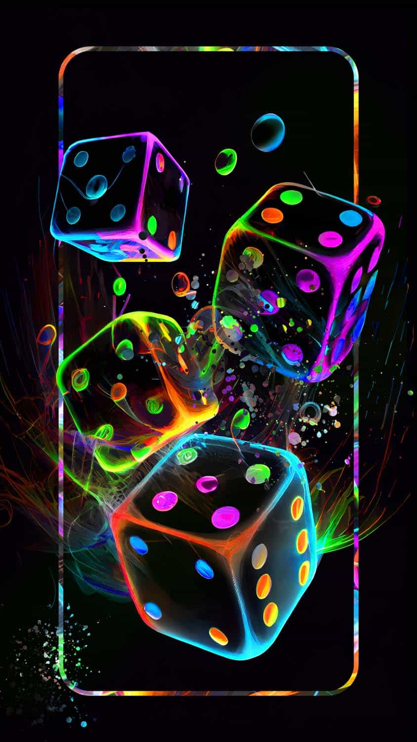 850x1500 The Dice IPhone Wallpaper HD, Phone