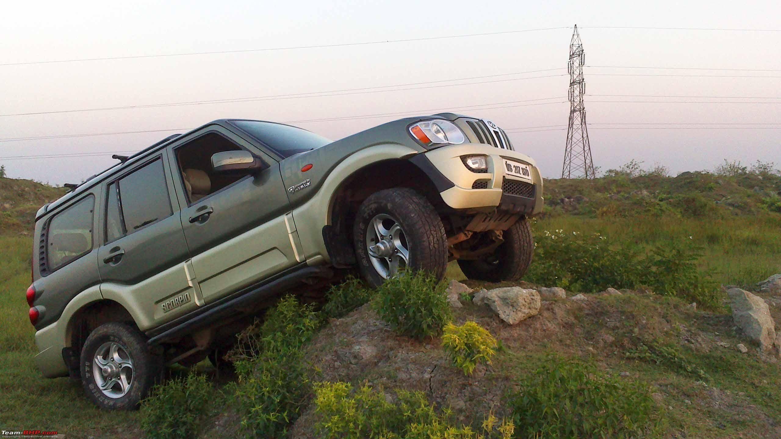 2560x1440 Marengo: Rocky Beige Mahindra Scorpio mHawk 4WD & MLD. 4 years & 1, Desktop