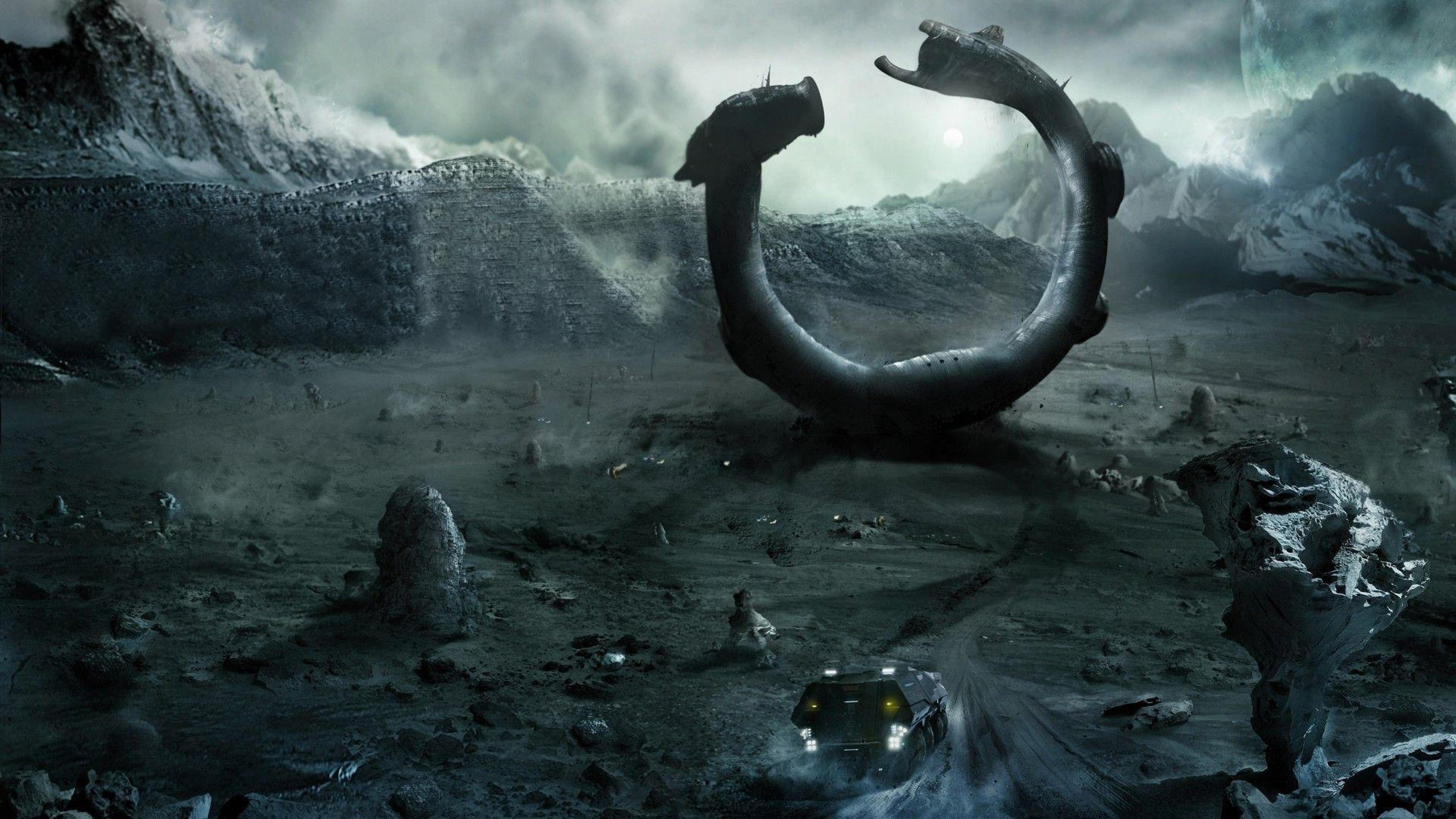 3840x2160 Movies Prometheus HD Wallpaper, Desktop Background, Mobile, Desktop