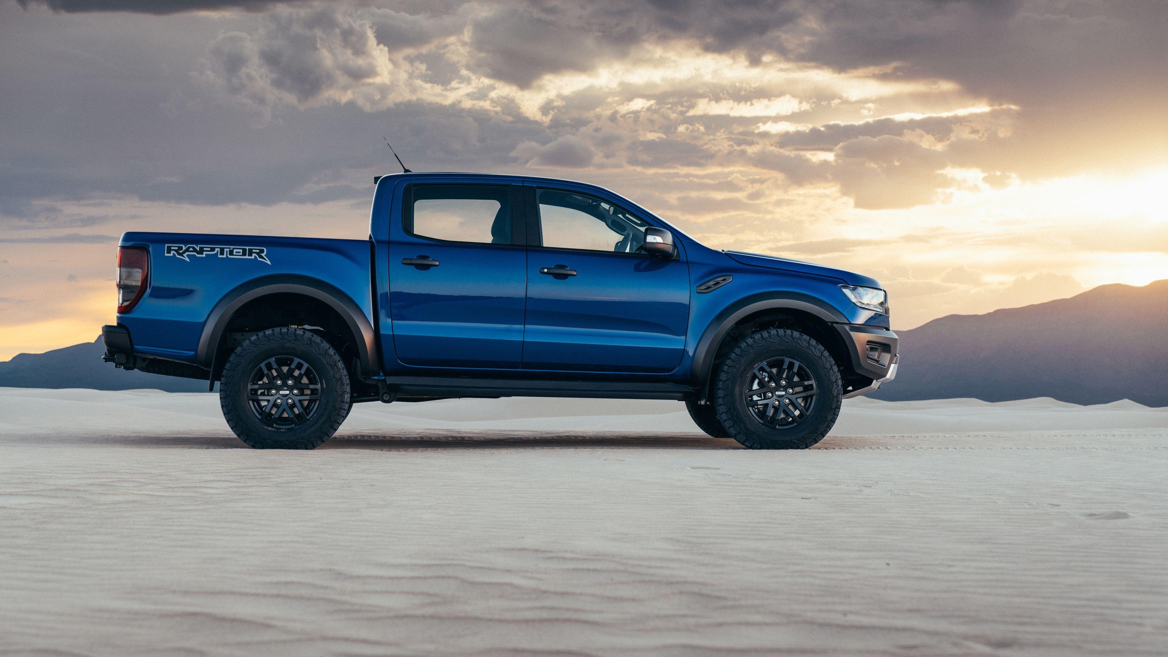 3840x2160 Ford Ranger Raptor Side View 2019 Truck Wallpaper, Hd Wallpaper, Desktop