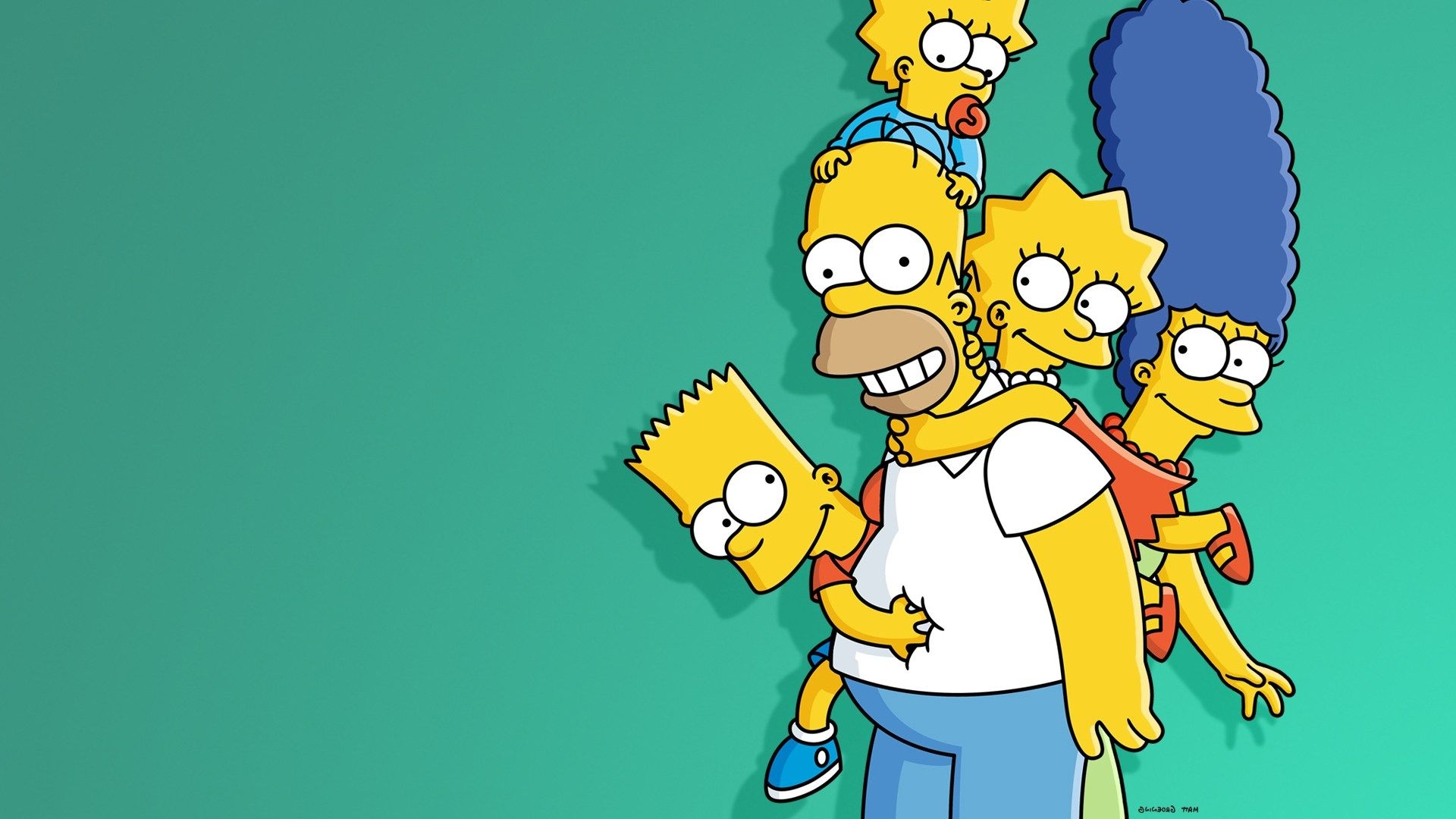 1920x1080 Family, Homer Simpson, The Simpsons HD Wallpaper & Background • 33475 • Wallur, Desktop