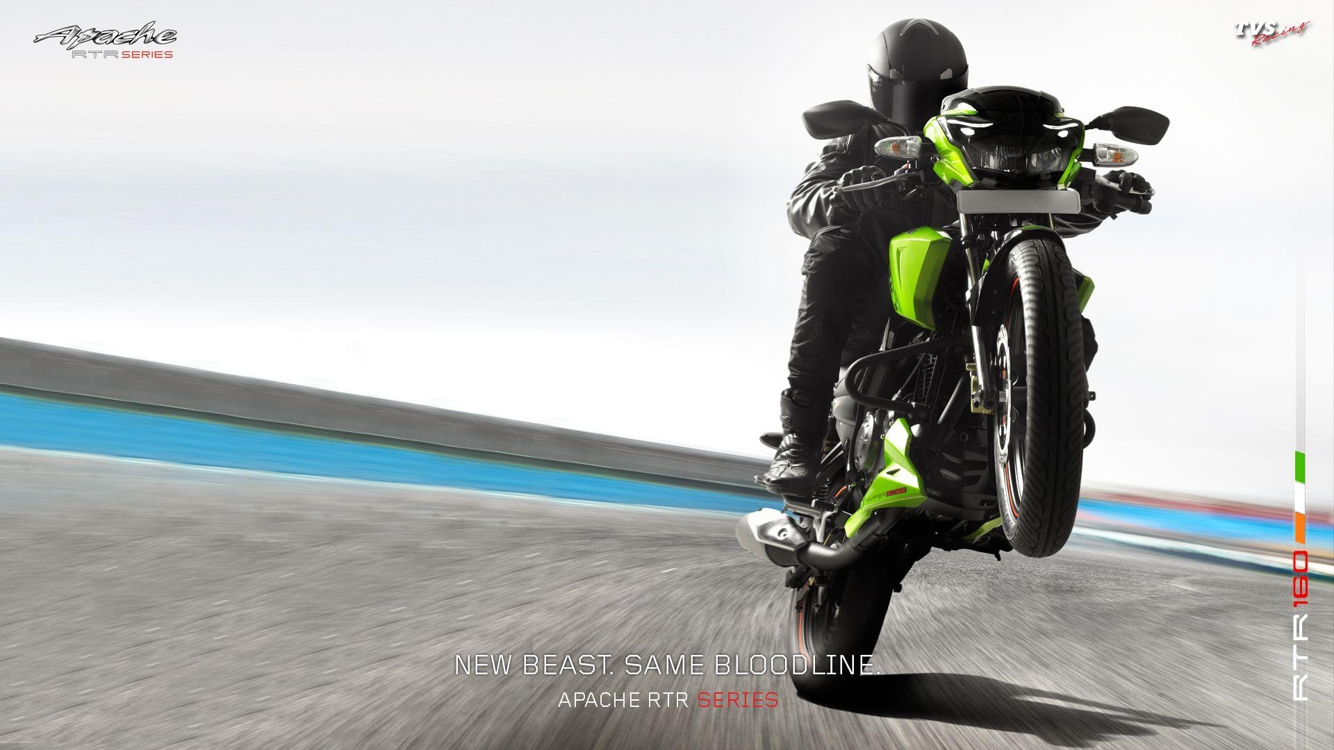 1920x1080 TVS Apache RTR 160 Tvs Apache Rtr 160 Widescreen Wallpaper, Desktop