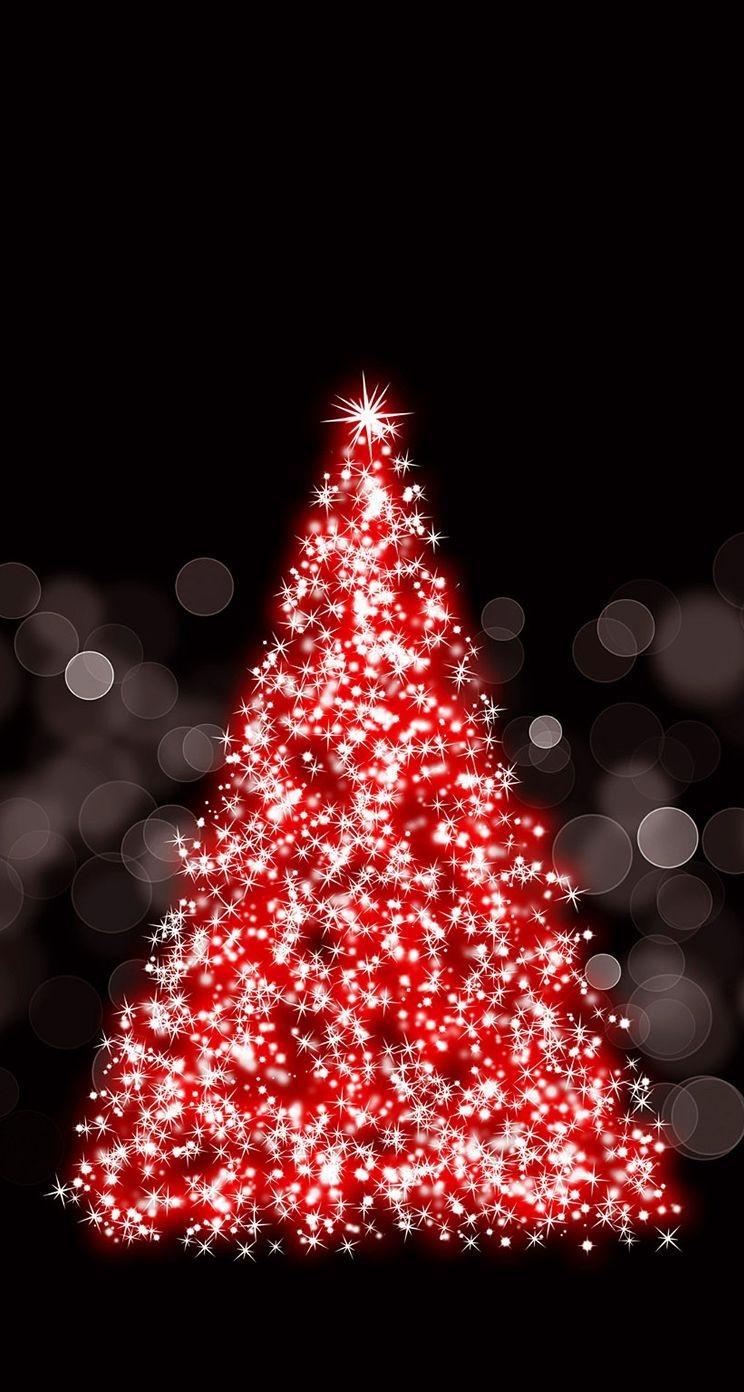 750x1400 Sparkling Christmas iPhone Wallpaper Free Sparkling Christmas iPhone Background, Phone