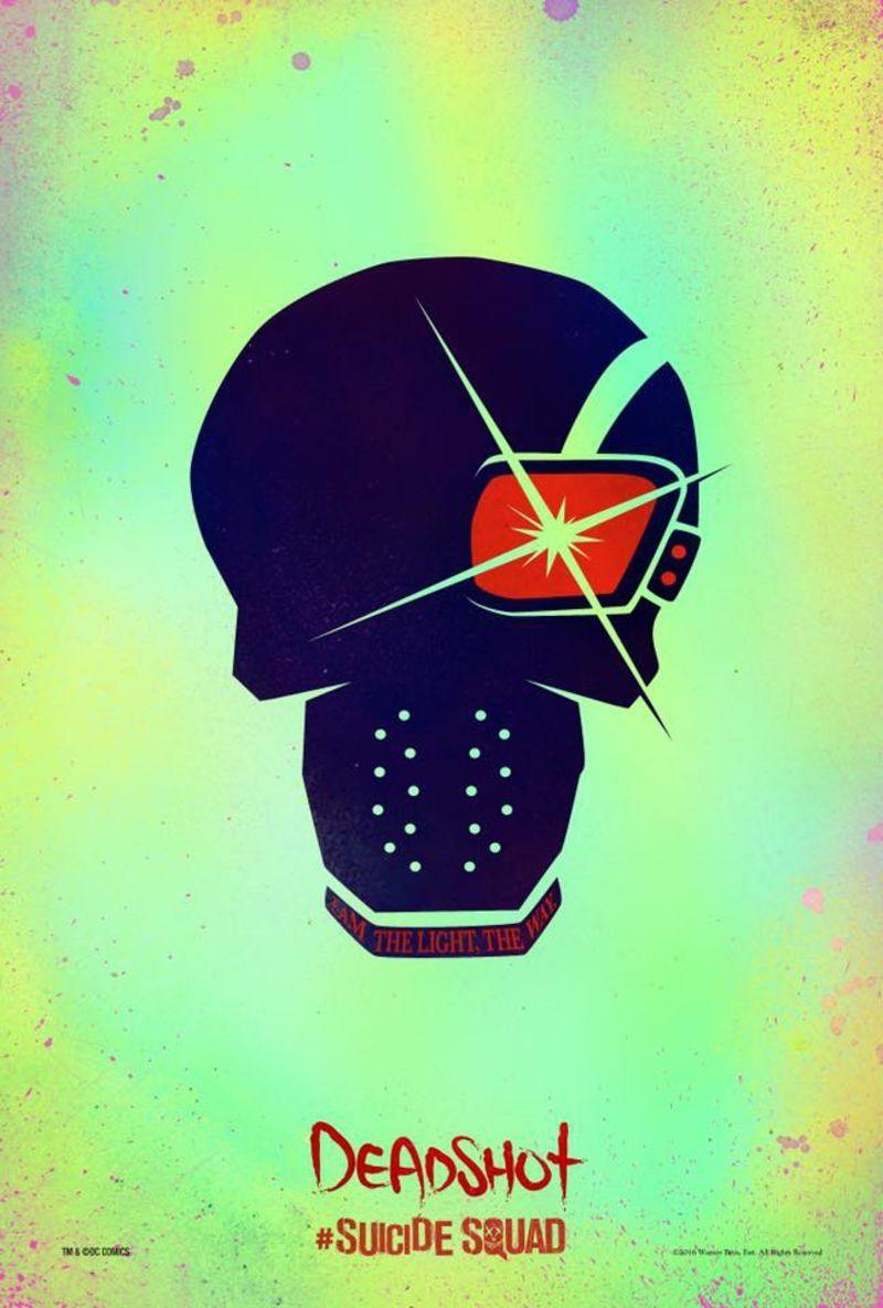 800x1190 Sweet Deadshot skull poster for Suicide Squad. Supers x Villains, Phone