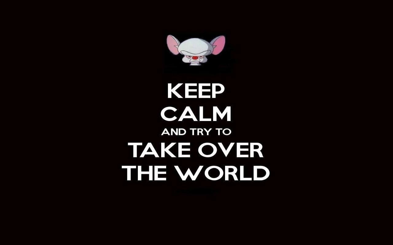 1280x800 Pinky and the Brain, keep calm wallpaper, Desktop