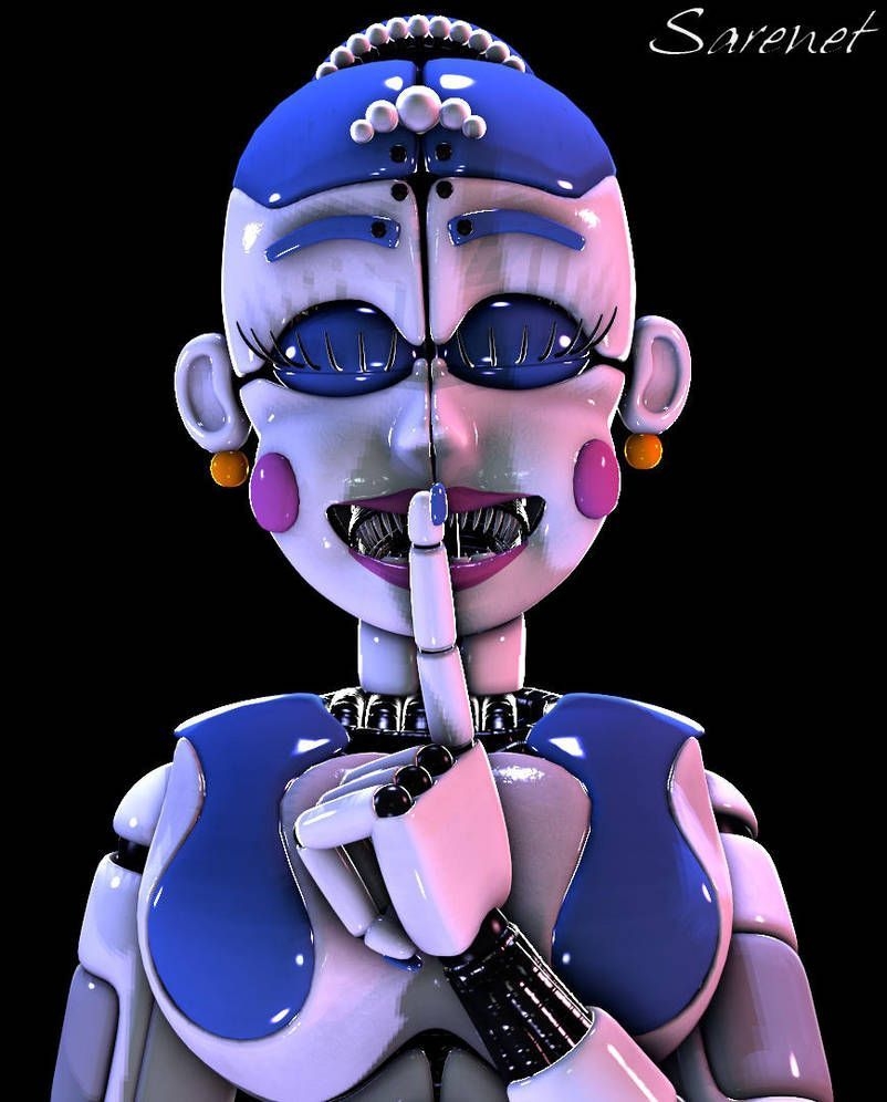 810x1000 SFM Shh. Quiet. I hear you by Sarenet. Ballora fnaf, Fnaf wallpaper, Fnaf drawings, Phone