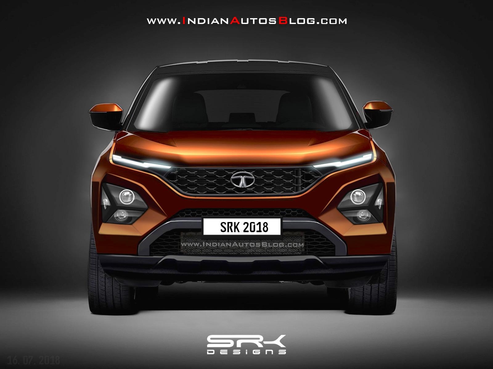 1600x1200 Tata Harrier Front End Rendered By IAB Based On New Teaser Image, Desktop