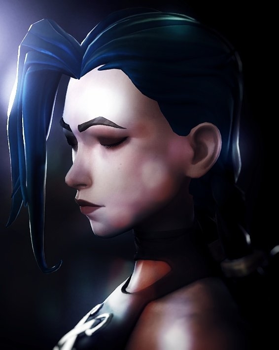 570x710 Arcane Jinx Fortnite wallpaper, Phone