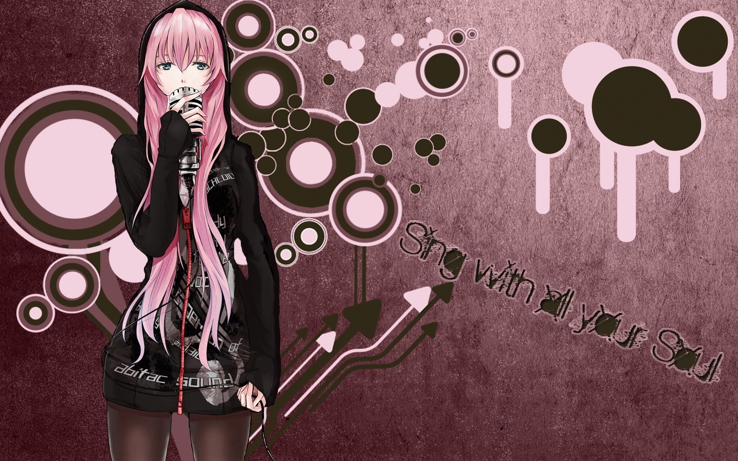 1440x900 Megurine Luka Vocaloid desktop PC and Mac wallpaper, Desktop