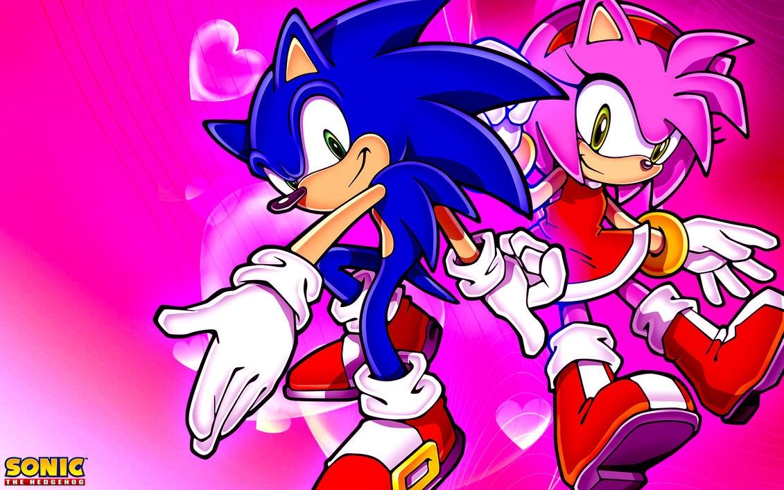 1140x710 Sonic and Amy Wallpaper, Desktop