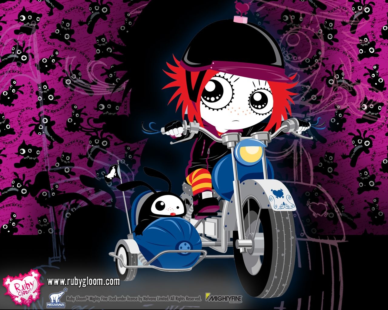 1280x1030 Ruby Gloom Stuff Wallpaper. Ruby gloom, Cartoon, Anime, Desktop