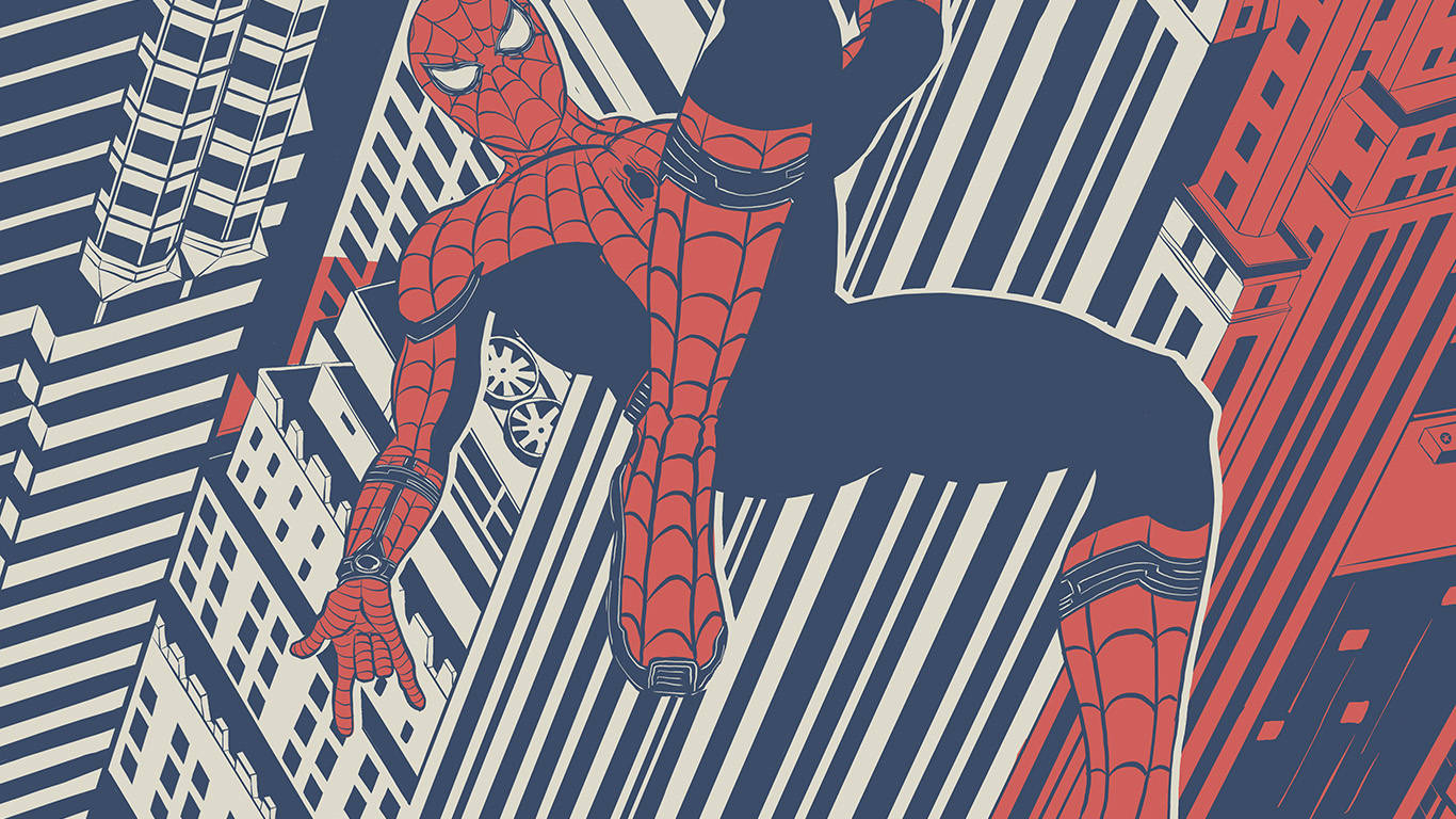 1370x770 Spider Man Aesthetic Wallpaper, Desktop