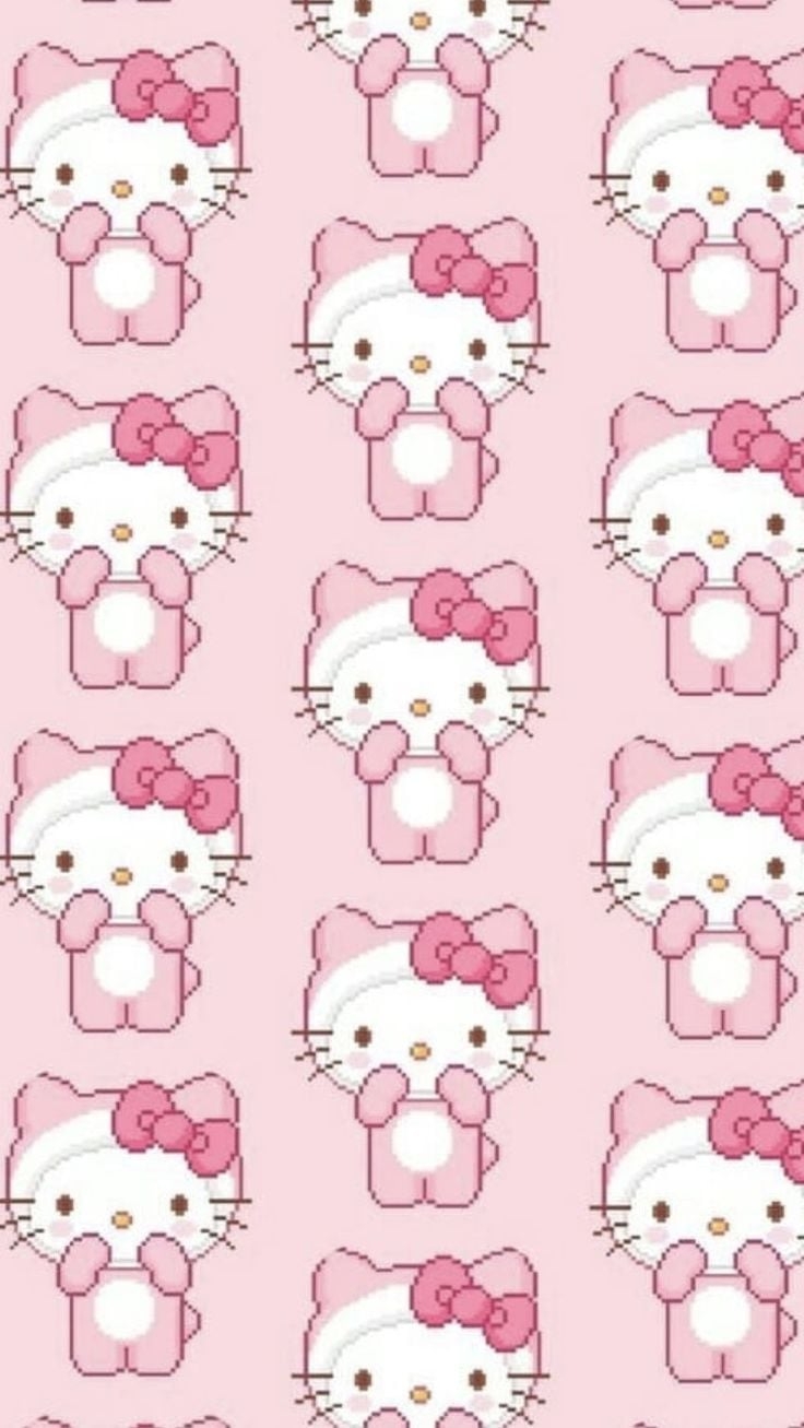 740x1310 Hello Kitty Wallpaper Discover more Cartoon, Cute, Fictional Character, Hello Kitty, Japanese wall. Hello kitty wallpaper, Hello kitty, Pink wallpaper hello kitty, Phone