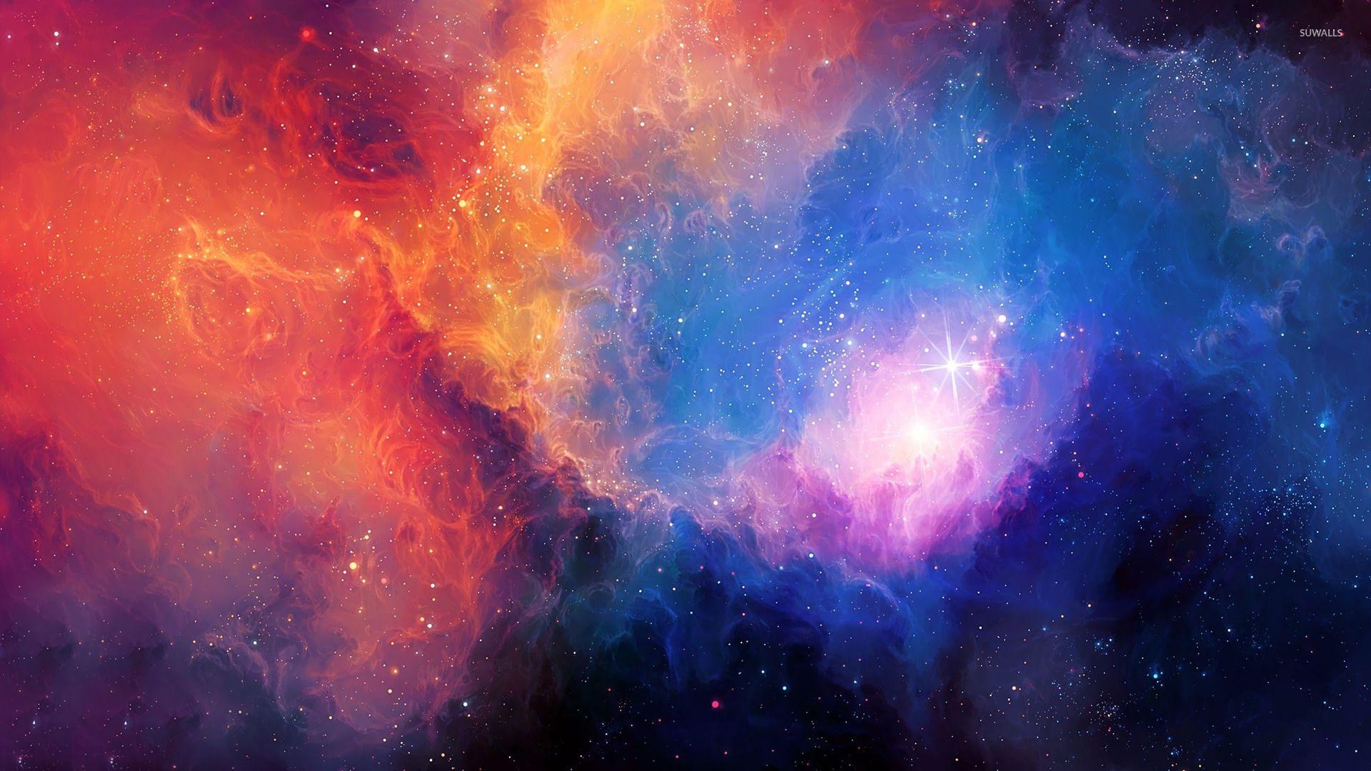 1920x1080 Colorful nebula wallpaper wallpaper, Desktop