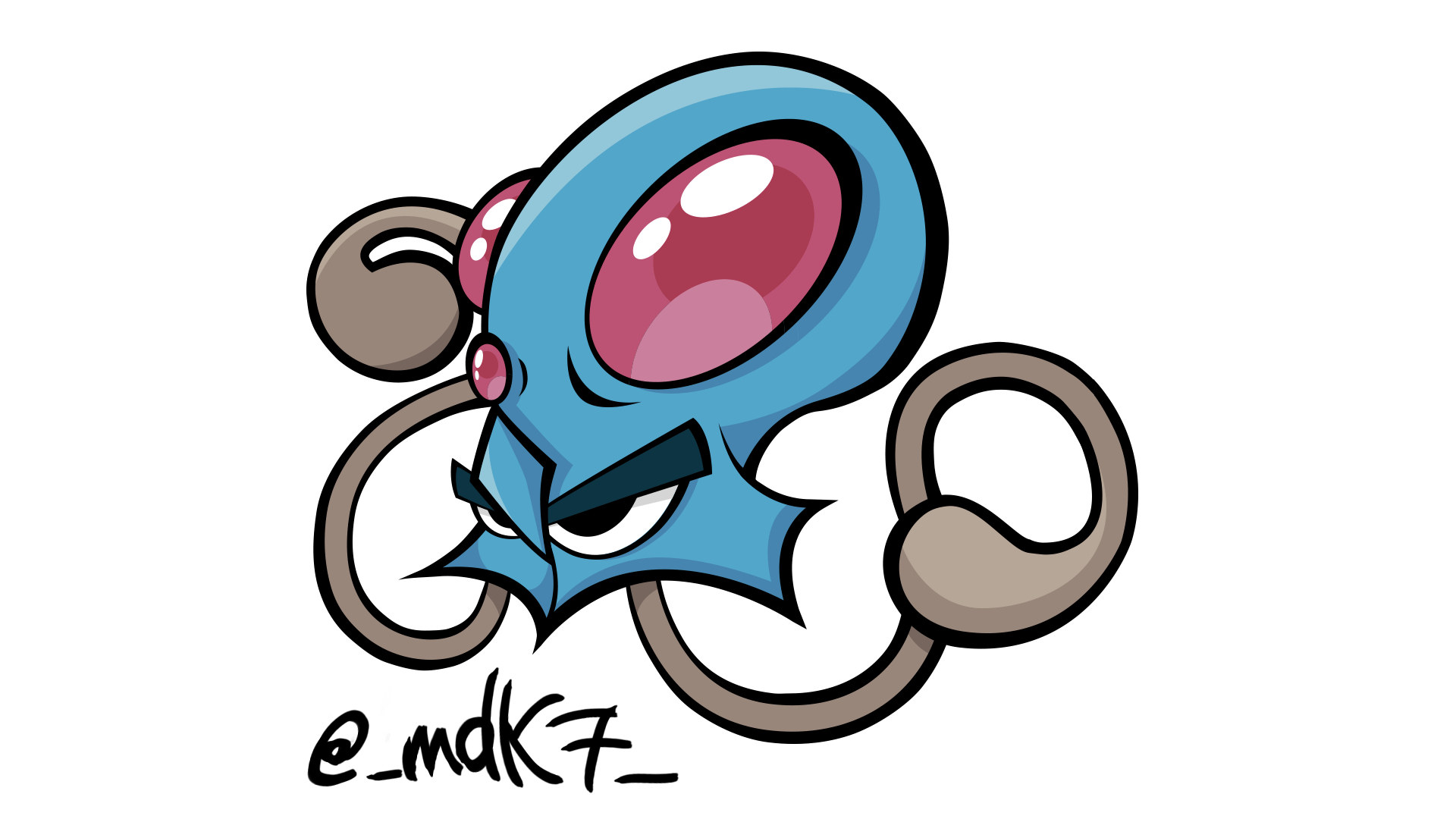 1920x1080 Tentacool!, Desktop