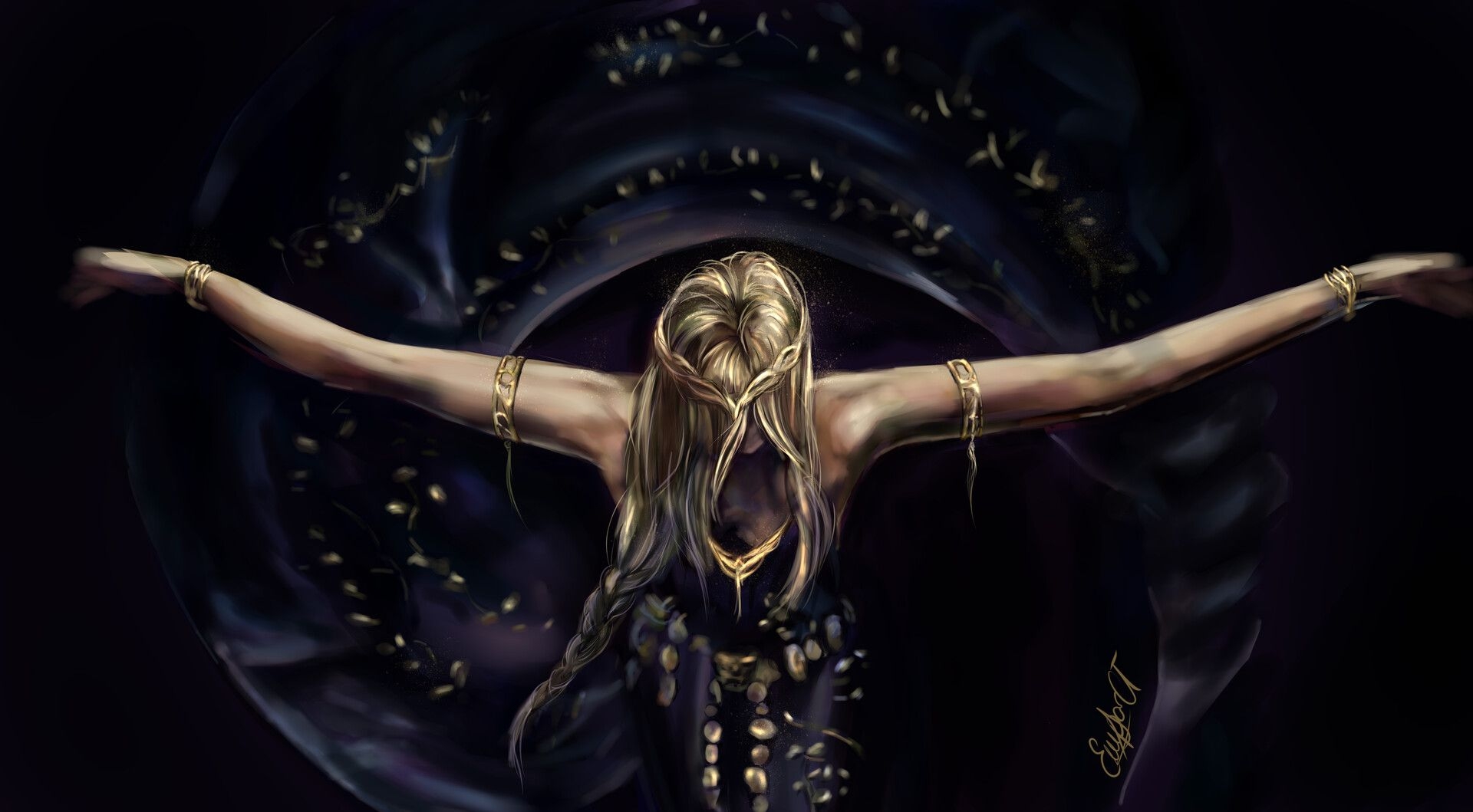 1920x1060 Queen Marika representation., Empar CT, Desktop