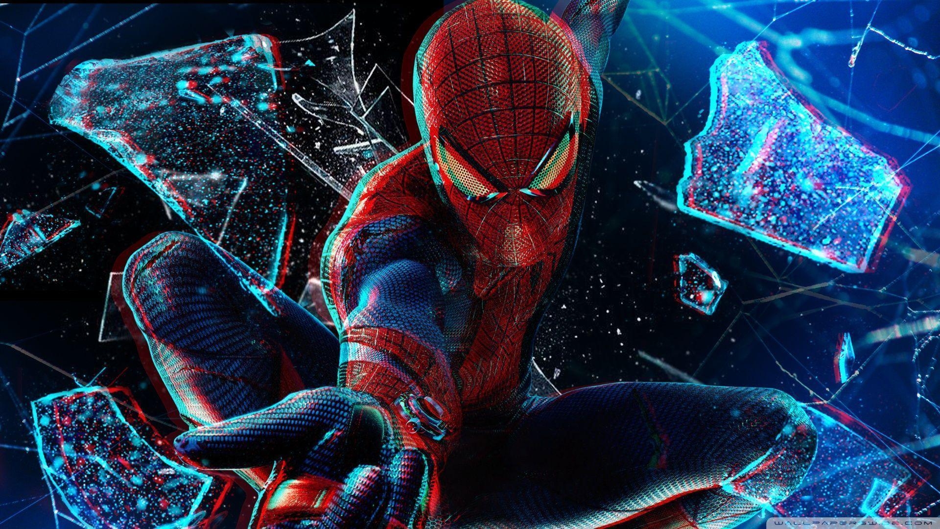 1920x1080 The Amazing Spider Man 3D HD Desktop Wallpaper, High Definition, Desktop