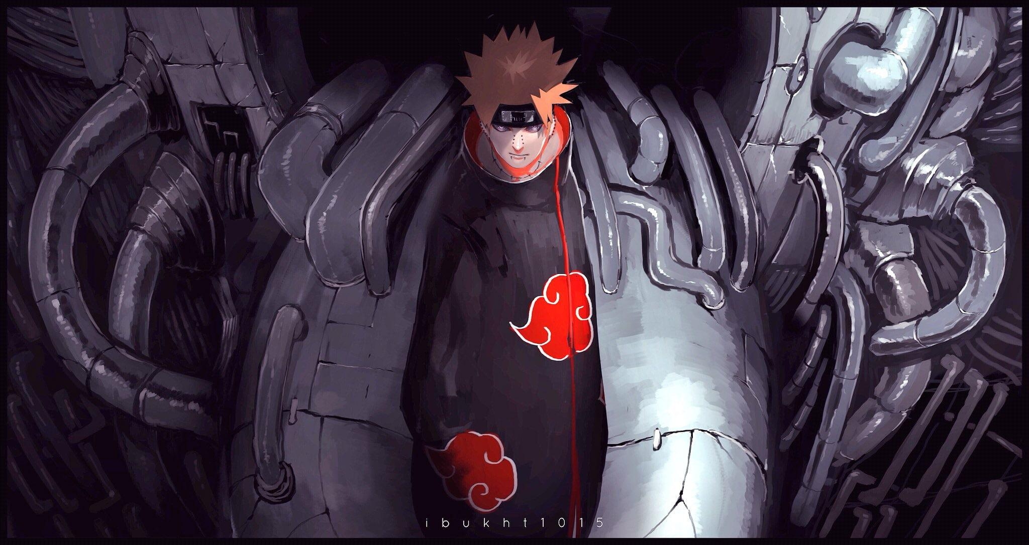 2050x1090 HD wallpaper: Naruto Pain wallpaper, Anime, Pain Naruto, Desktop