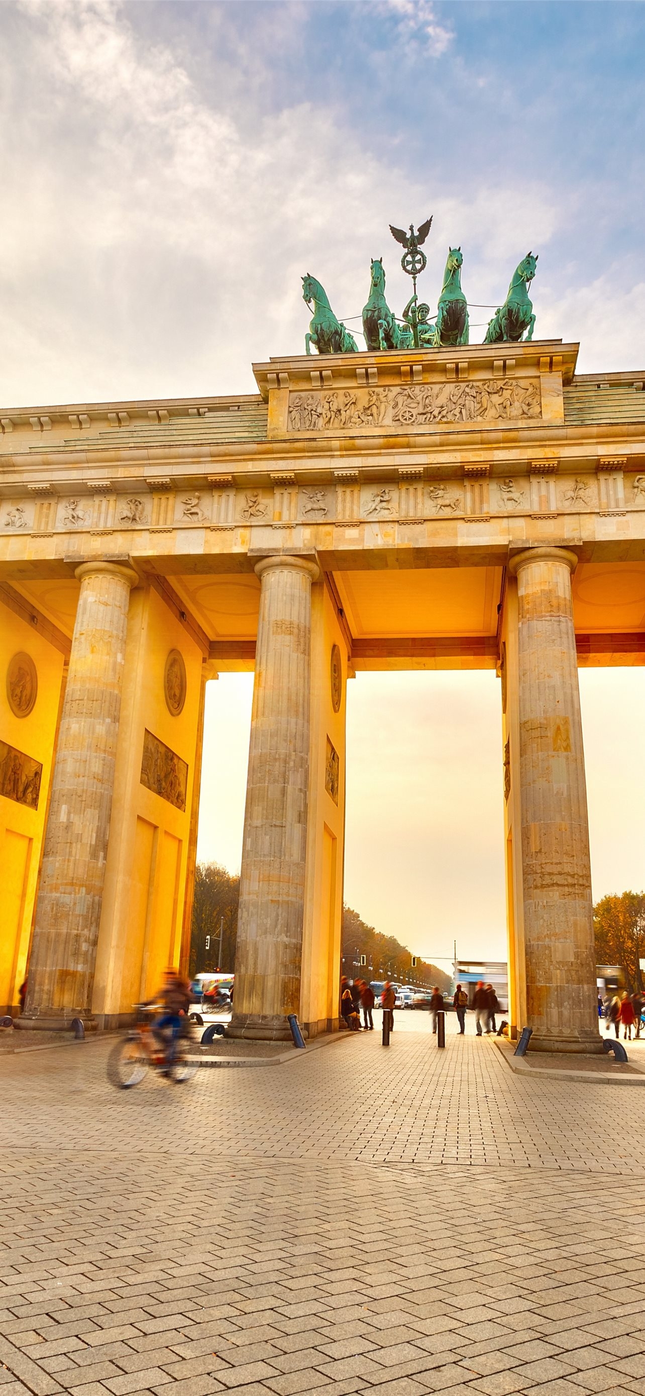 1290x2780 Brandenburg Gate Berlin Germany Tourism Travel Arc. iPhone Wallpaper Free Download, Phone