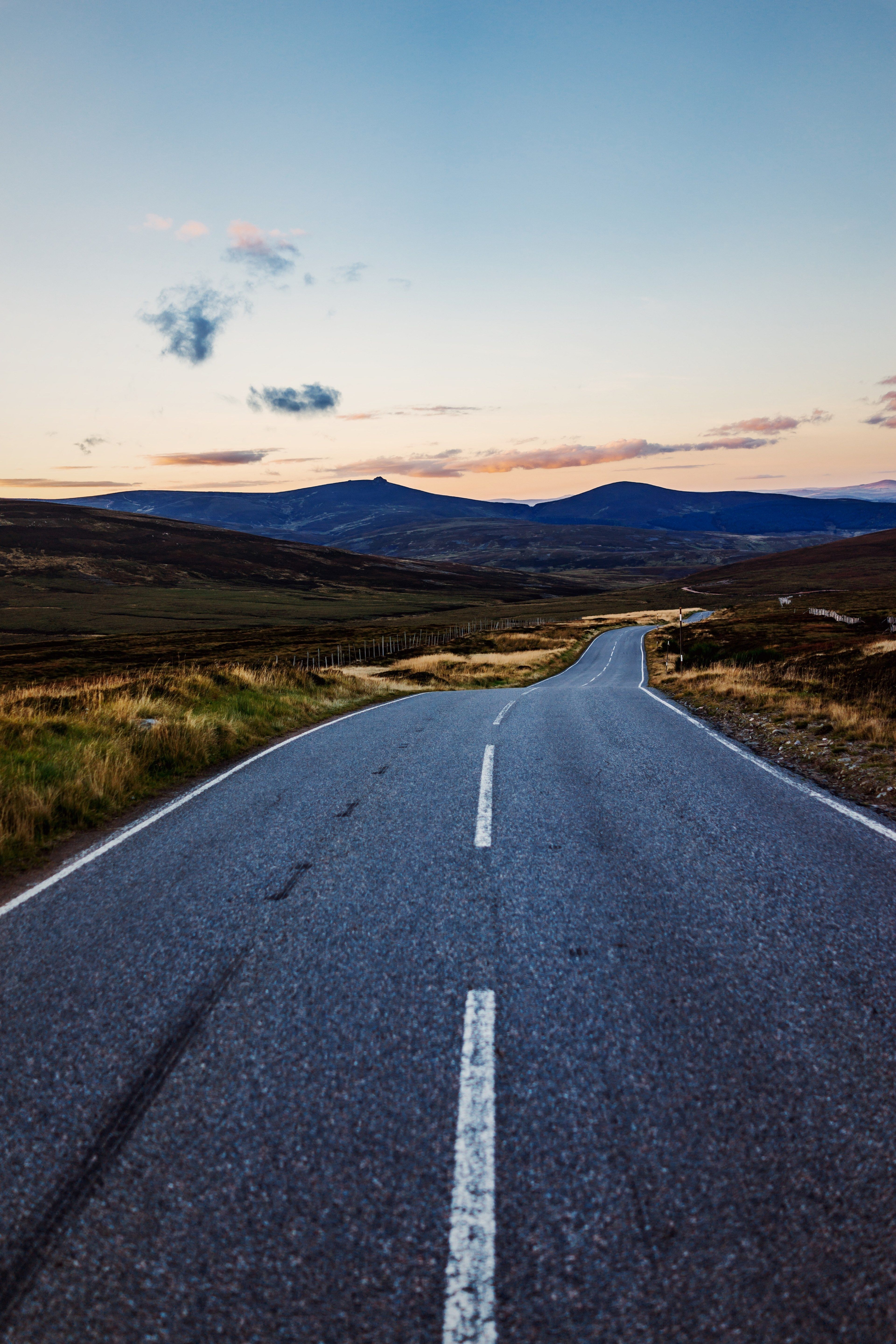 3840x5760 empty roads 4k wallpaper and background, Phone