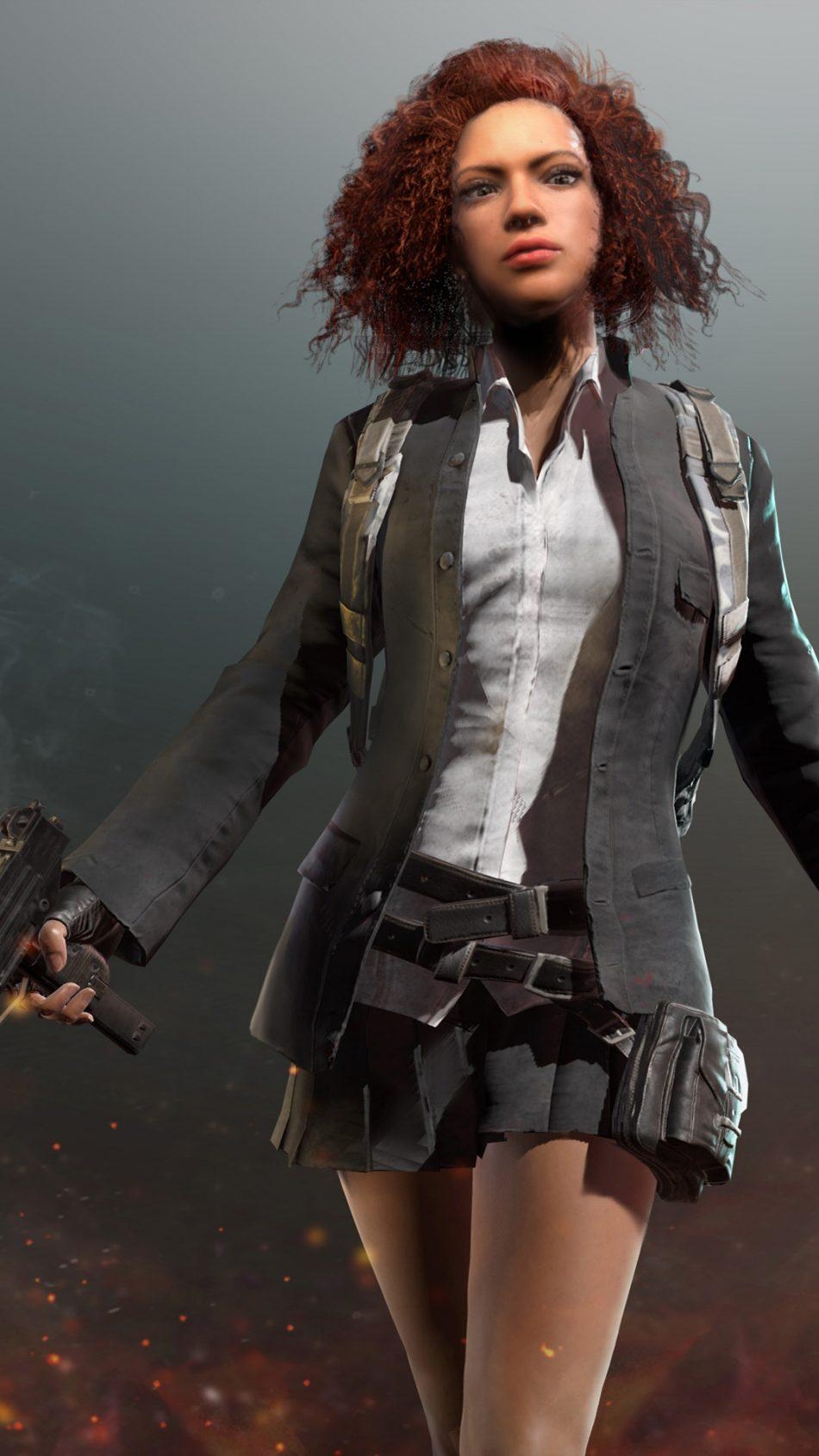 950x1690 Download PUBG Game Character Ilene Free Pure 4K Ultra HD, Phone