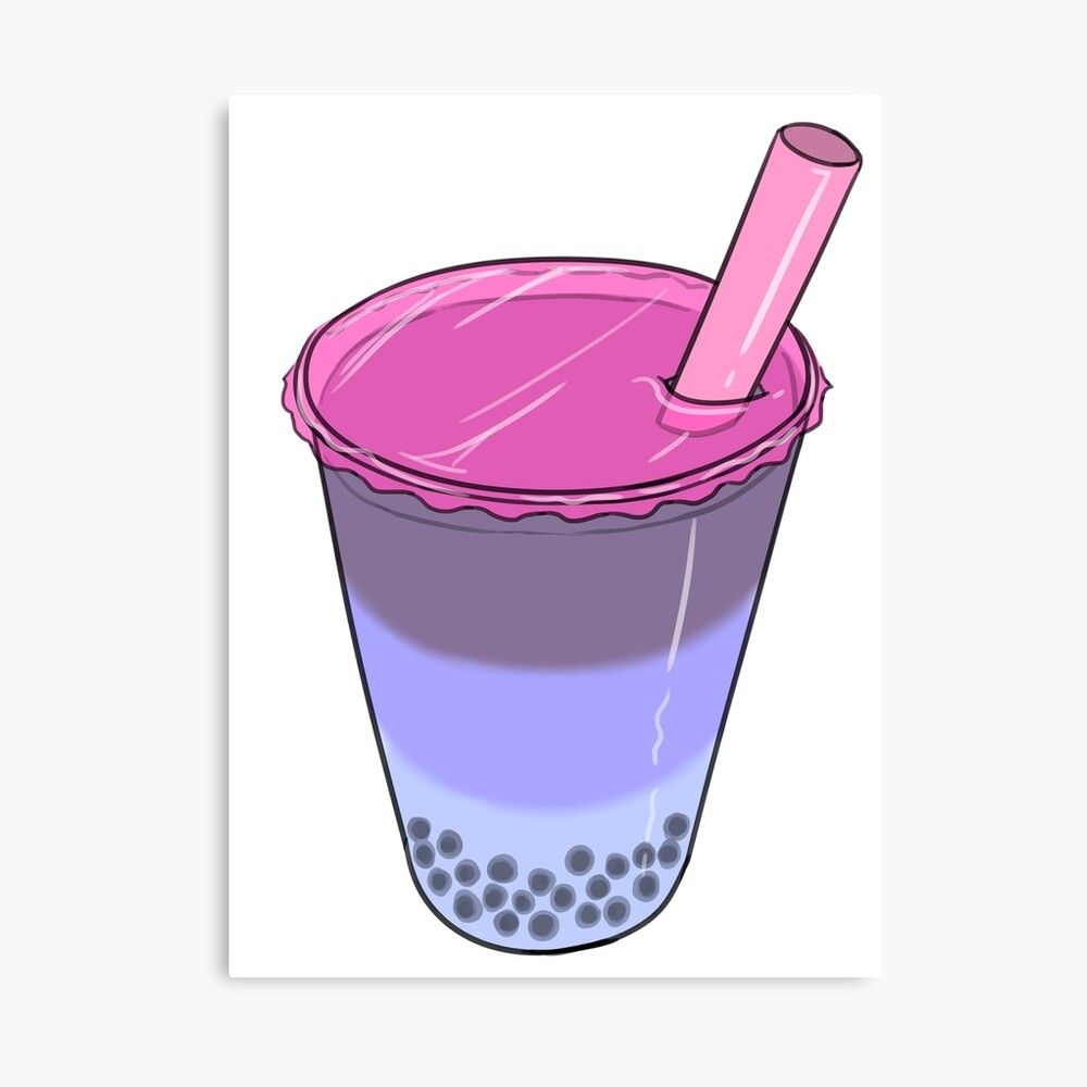 1000x1000 Omnisexual Pride Bubble Milk Tea Poster, Phone